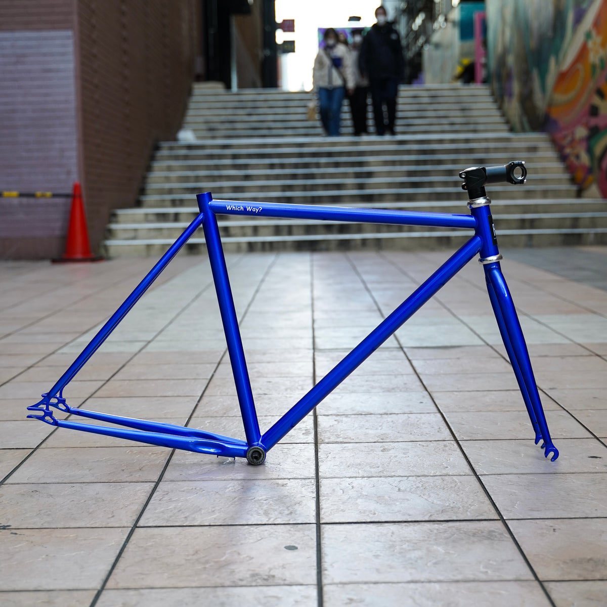 【FUN】ANGUS FLAT Frame -Gloss Blue-