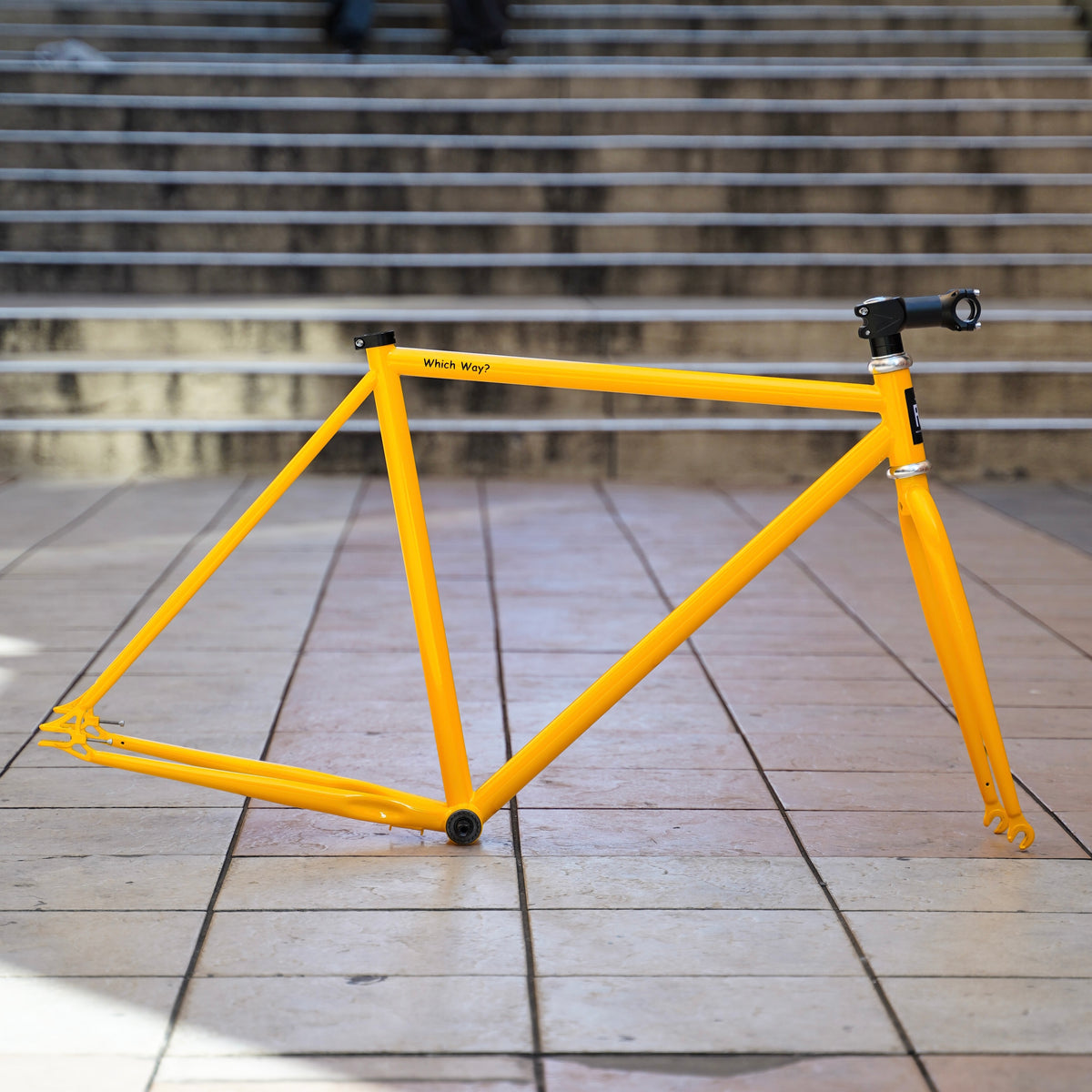 【FUN】ANGUS FLAT Frame -Gloss Yellow-
