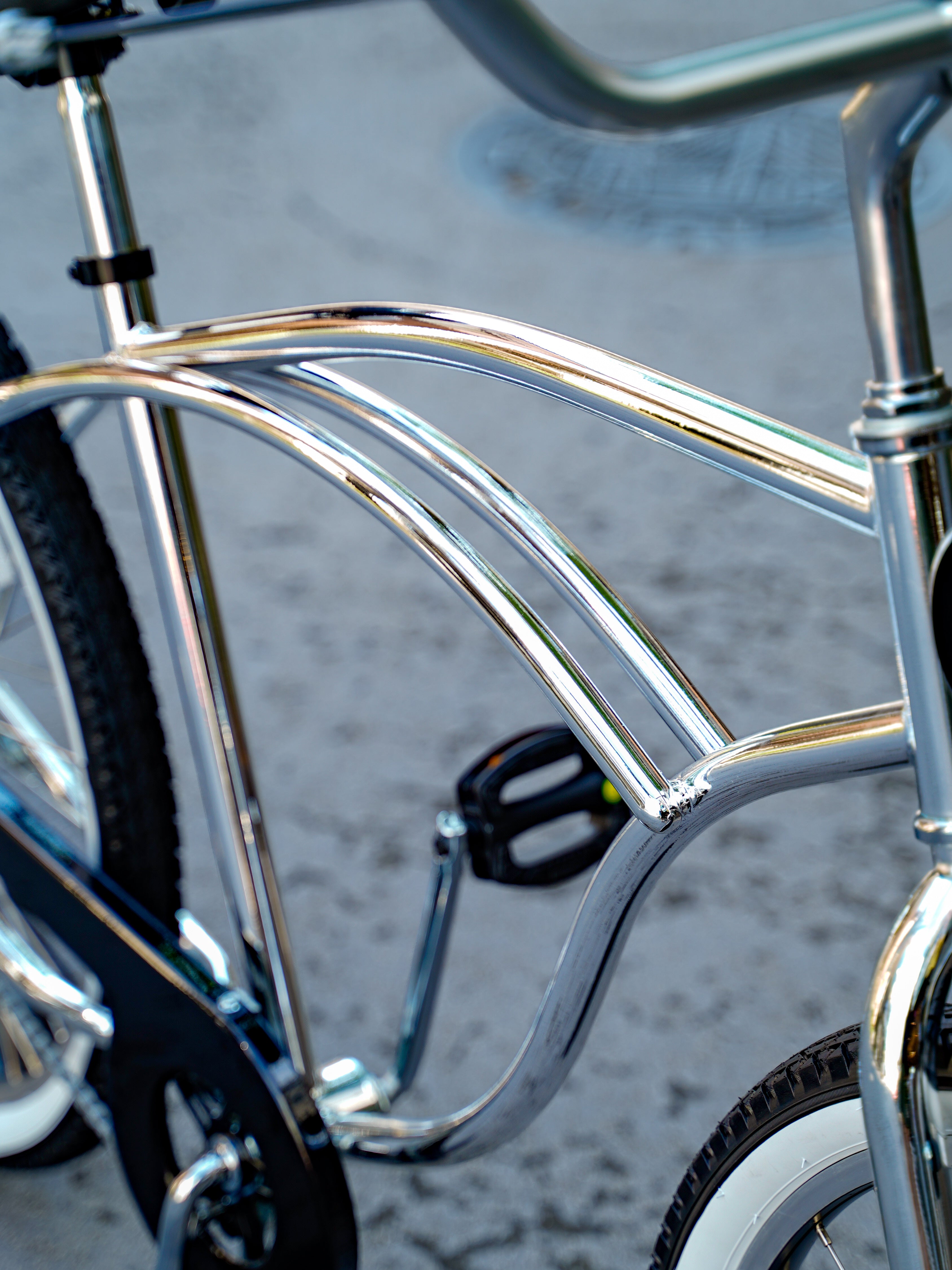 【EM CYCLES】BC101! 26 CRUISER  -Polish Silver-