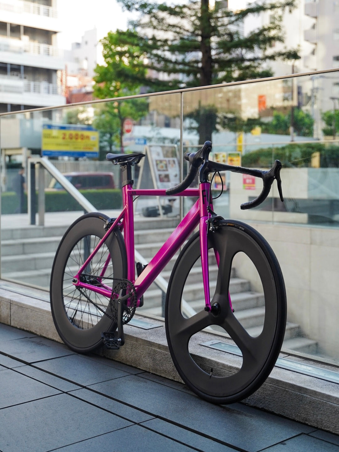 【FUN】MARCAS 3 CARBON Front Wheel -Dry-