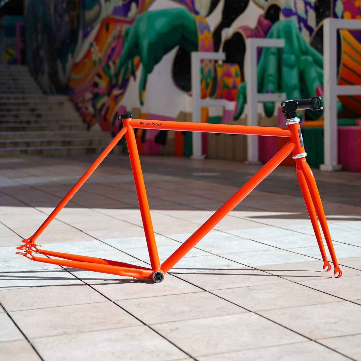 【FUN】ANGUS FLAT Frame -Mat Orange-