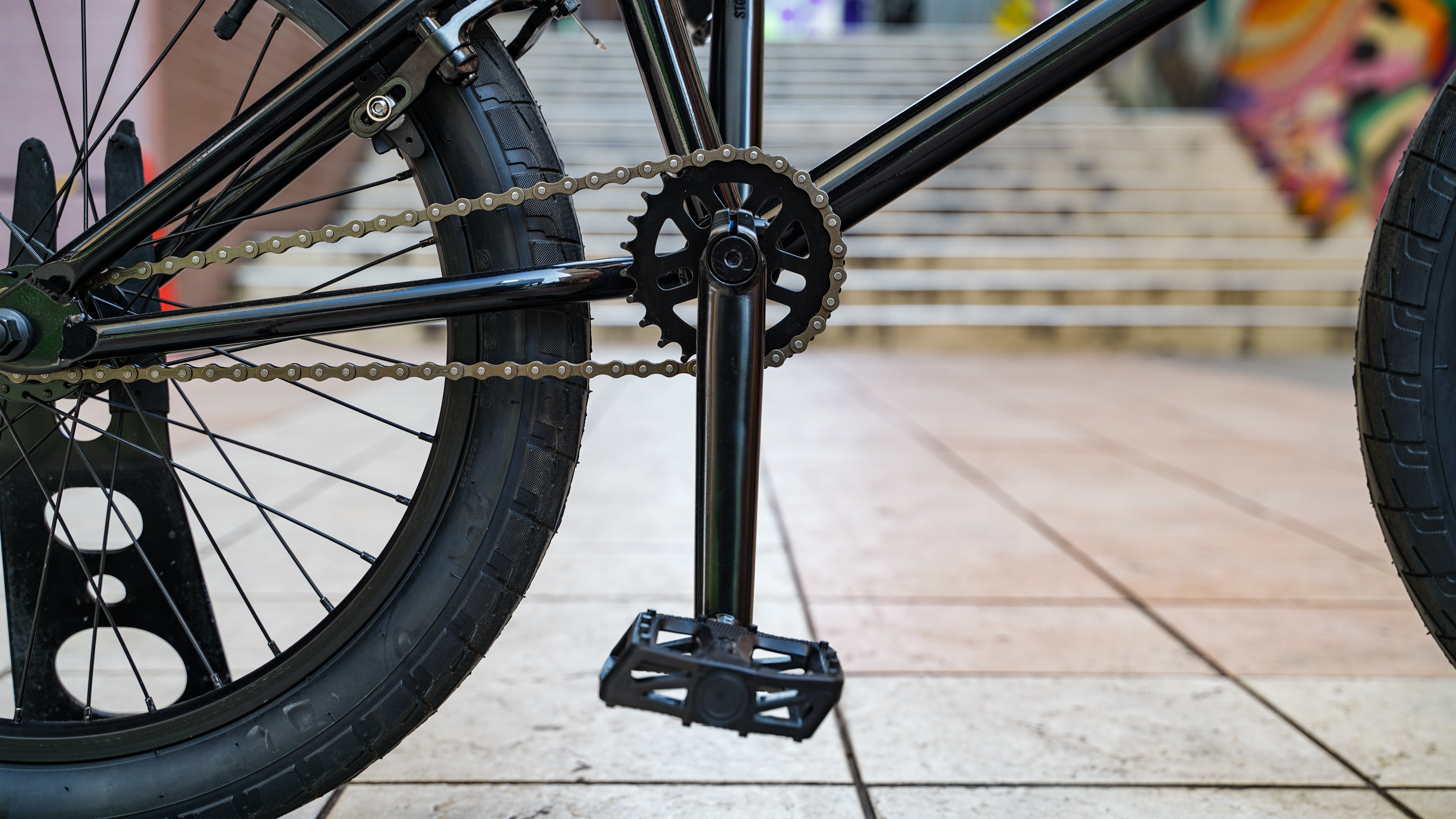 【FUN】BMX20 NAUGHTY Complete Bike -black-