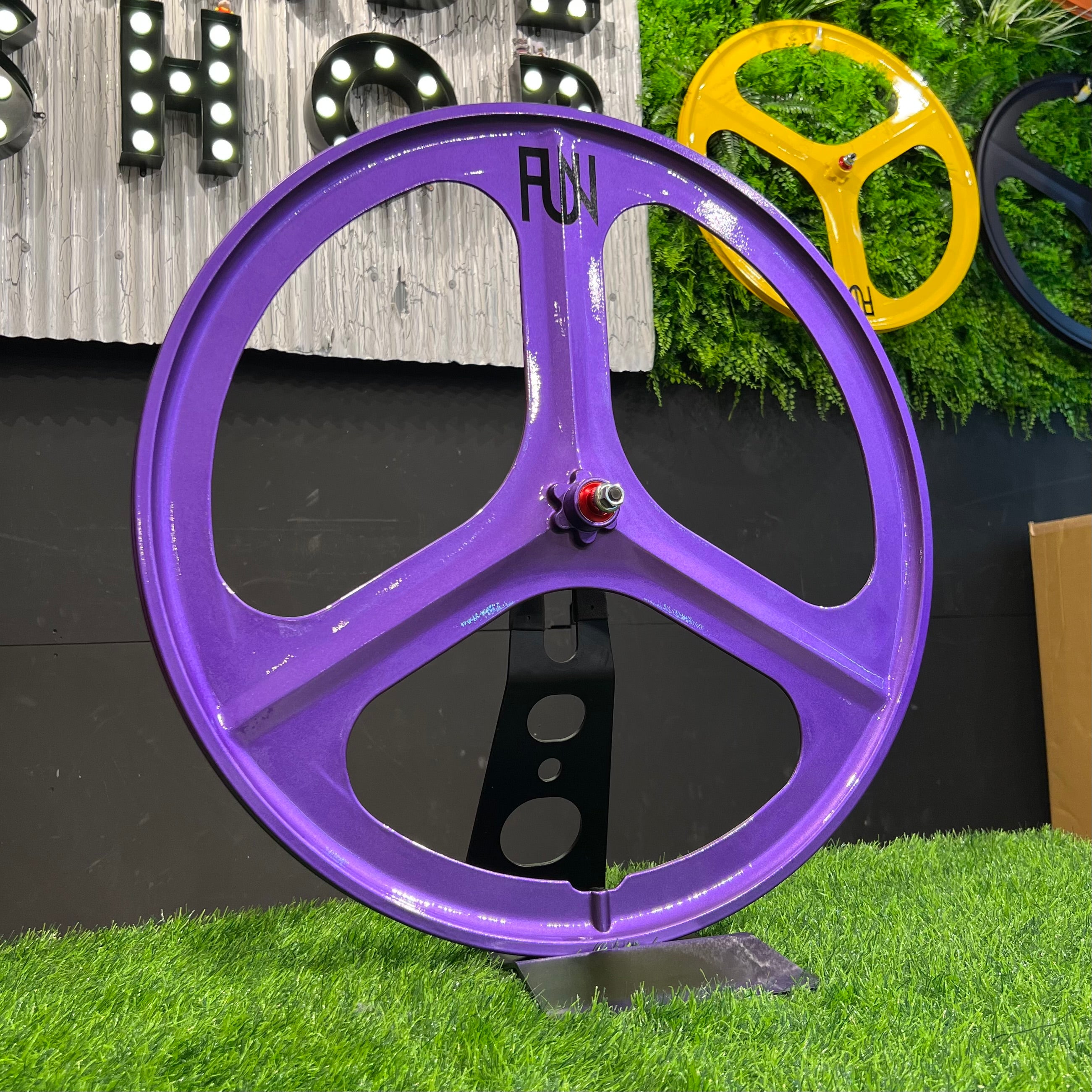 WHEEL FULL PAINT -METALIC PURPLE- No.008