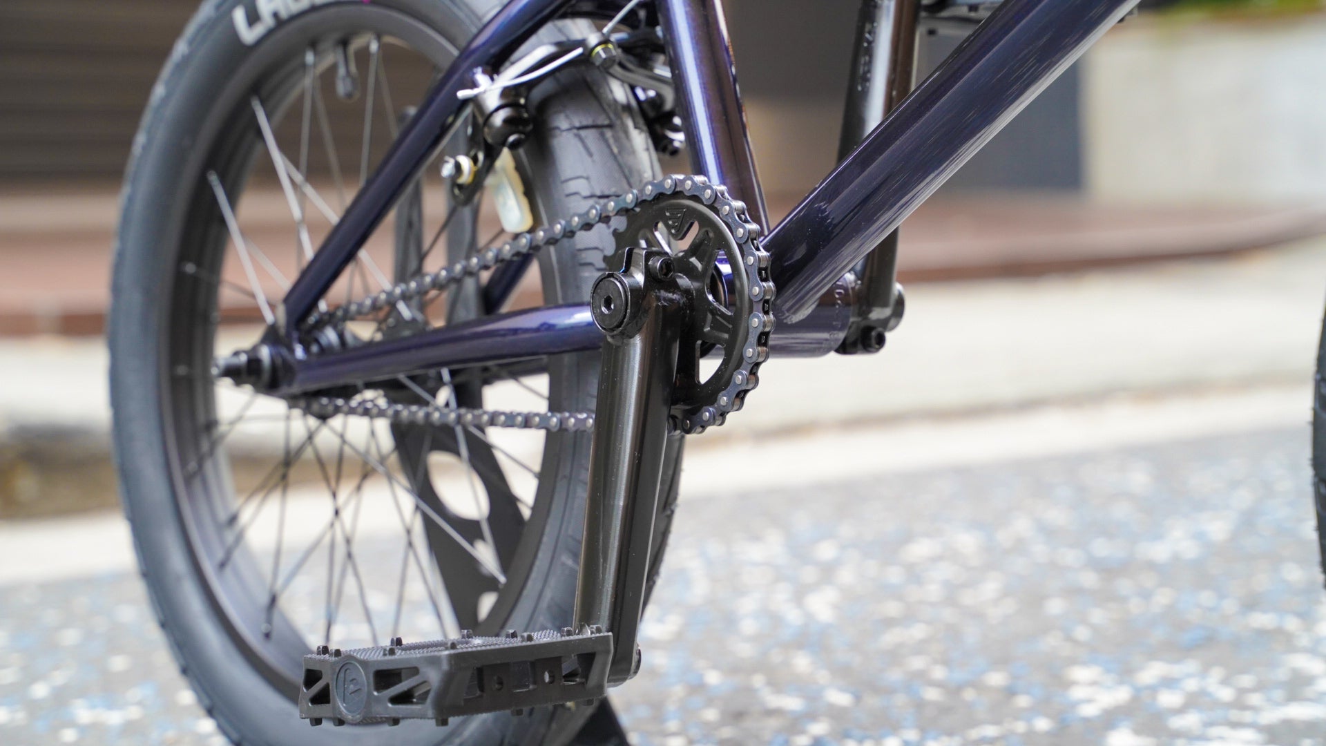 【FUN】BMX18 NAUGHTY Complete Bike -black-