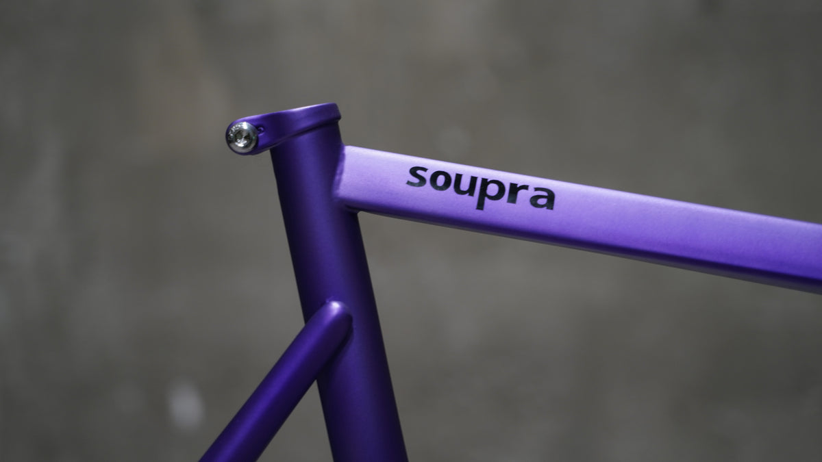 【FUN】SOUPRA Frame -Mat Purple Metallic-