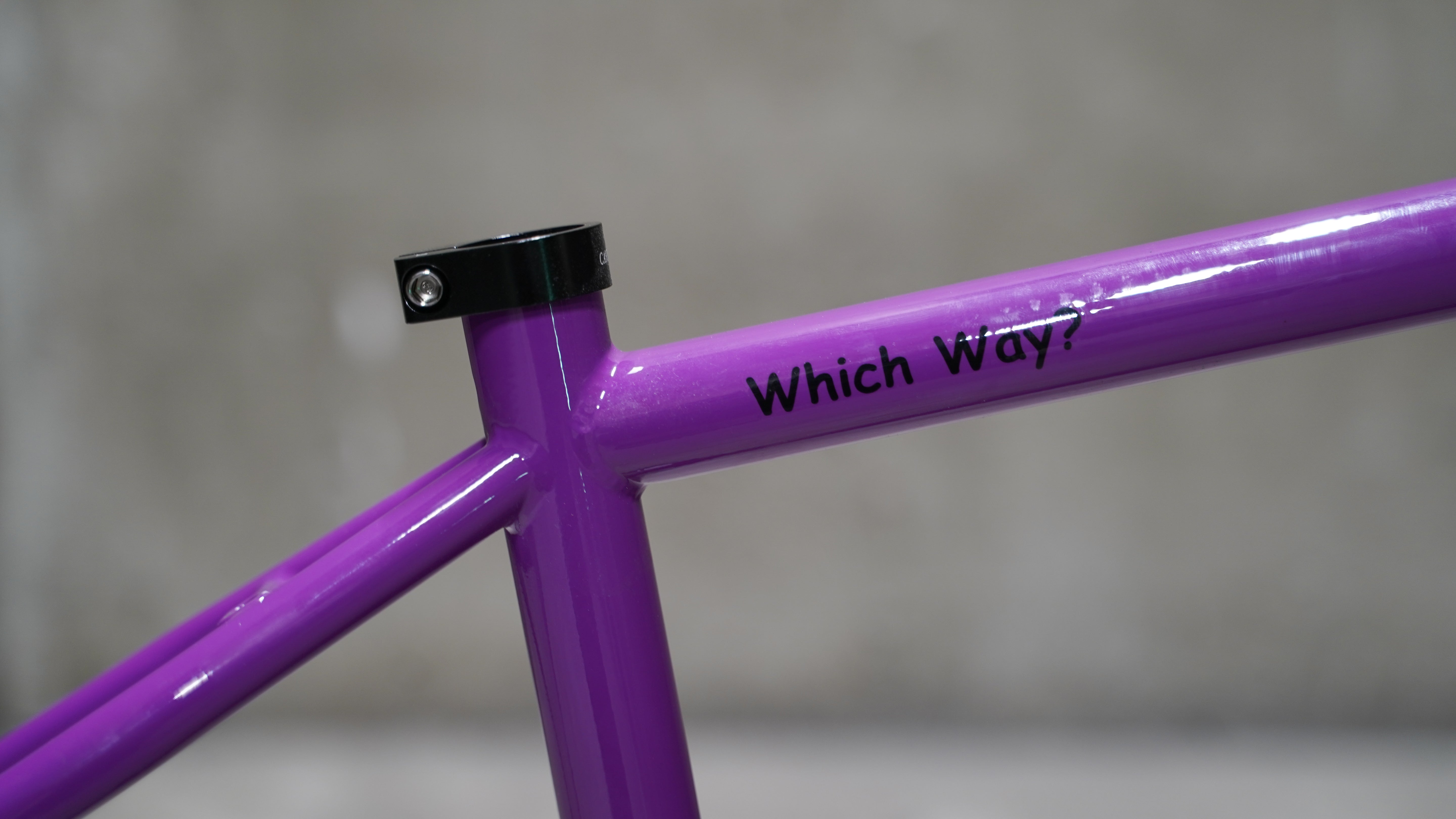 【FUN】ANGUS STREET Frame -Gloss Purple-