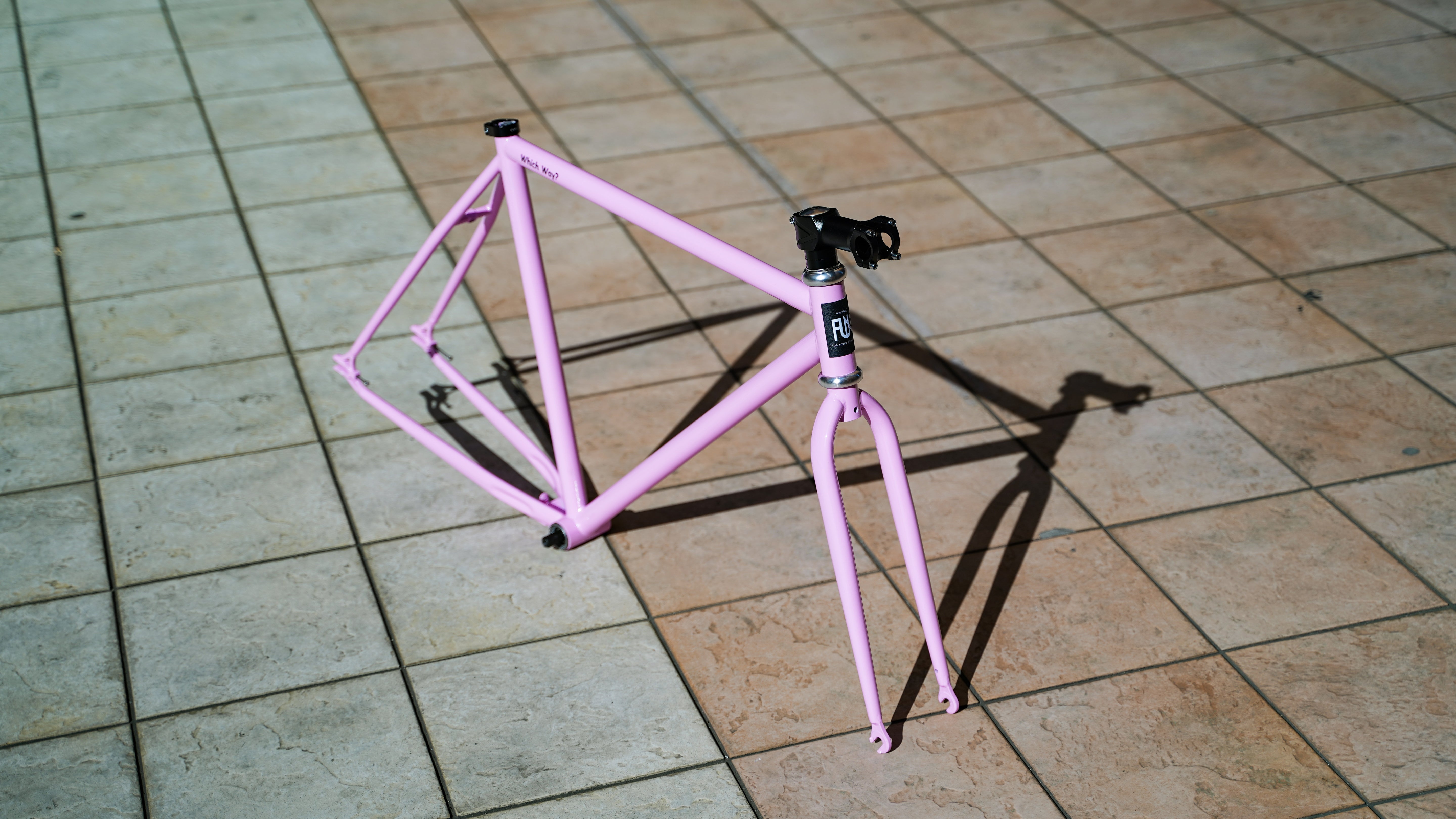 【FUN】ANGUS FLAT Frame -Gloss Pink-