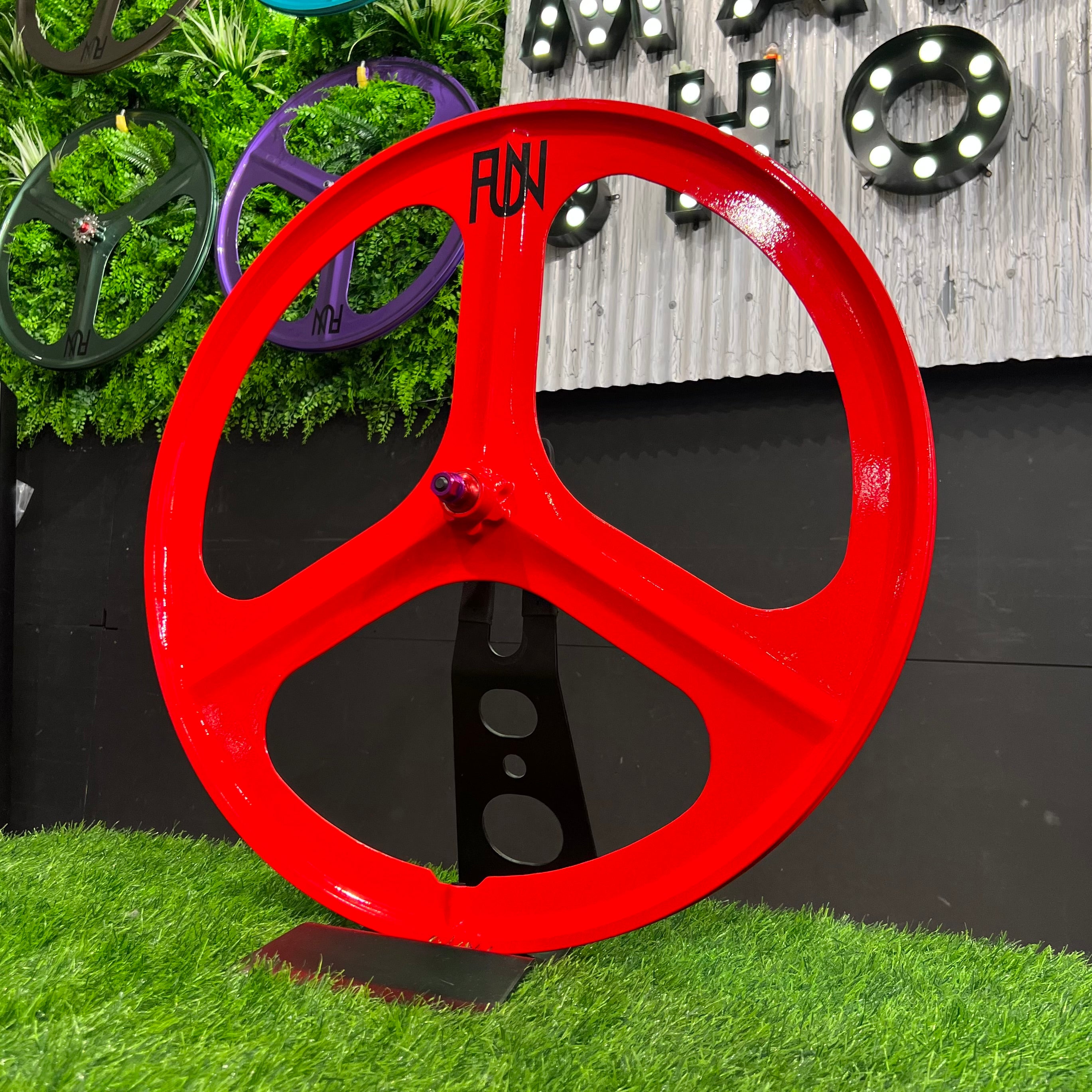 WHEEL FULL PAINT -GLOSS RED- No.007