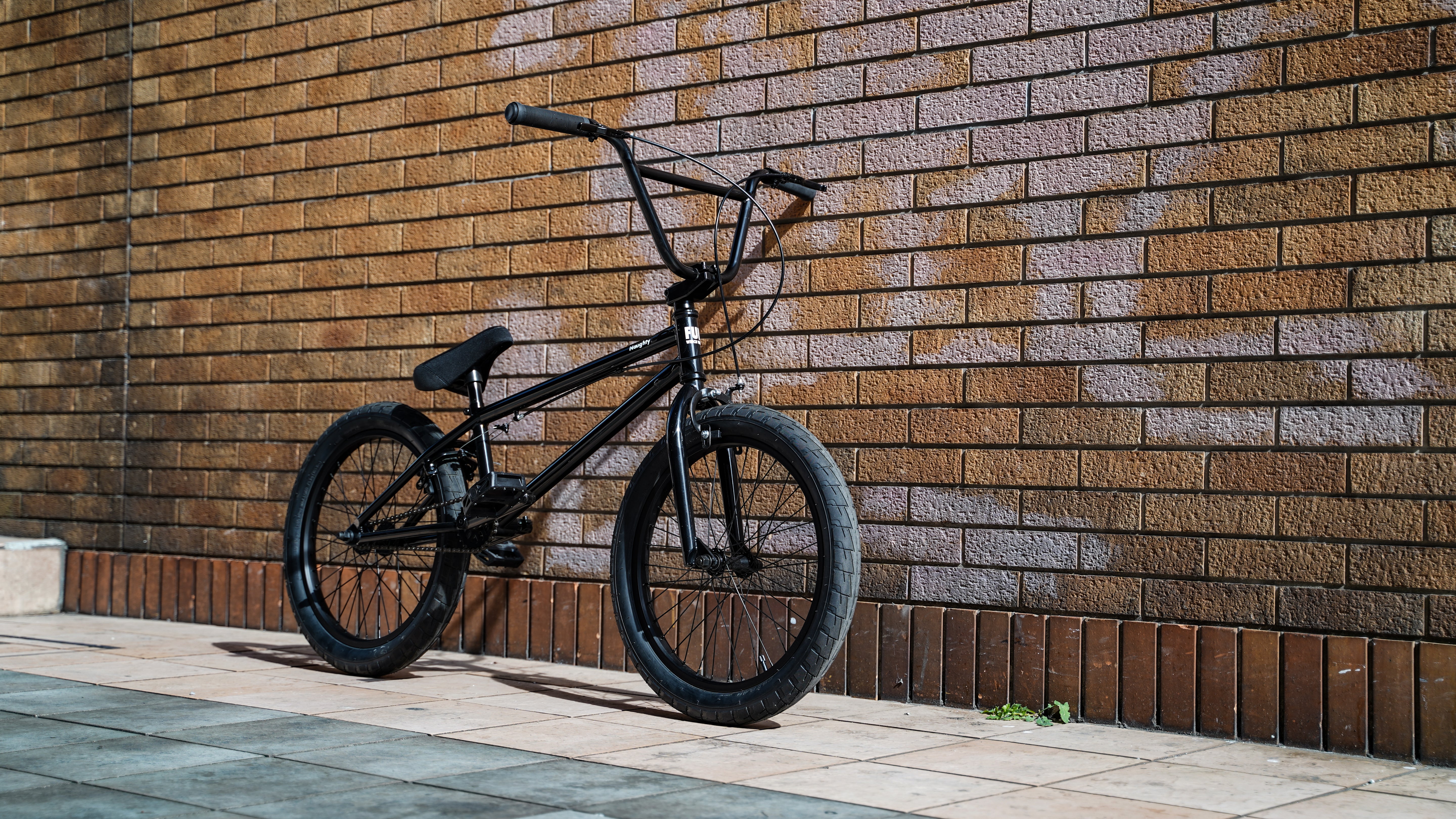 【FUN】BMX20 NAUGHTY Complete Bike -black-