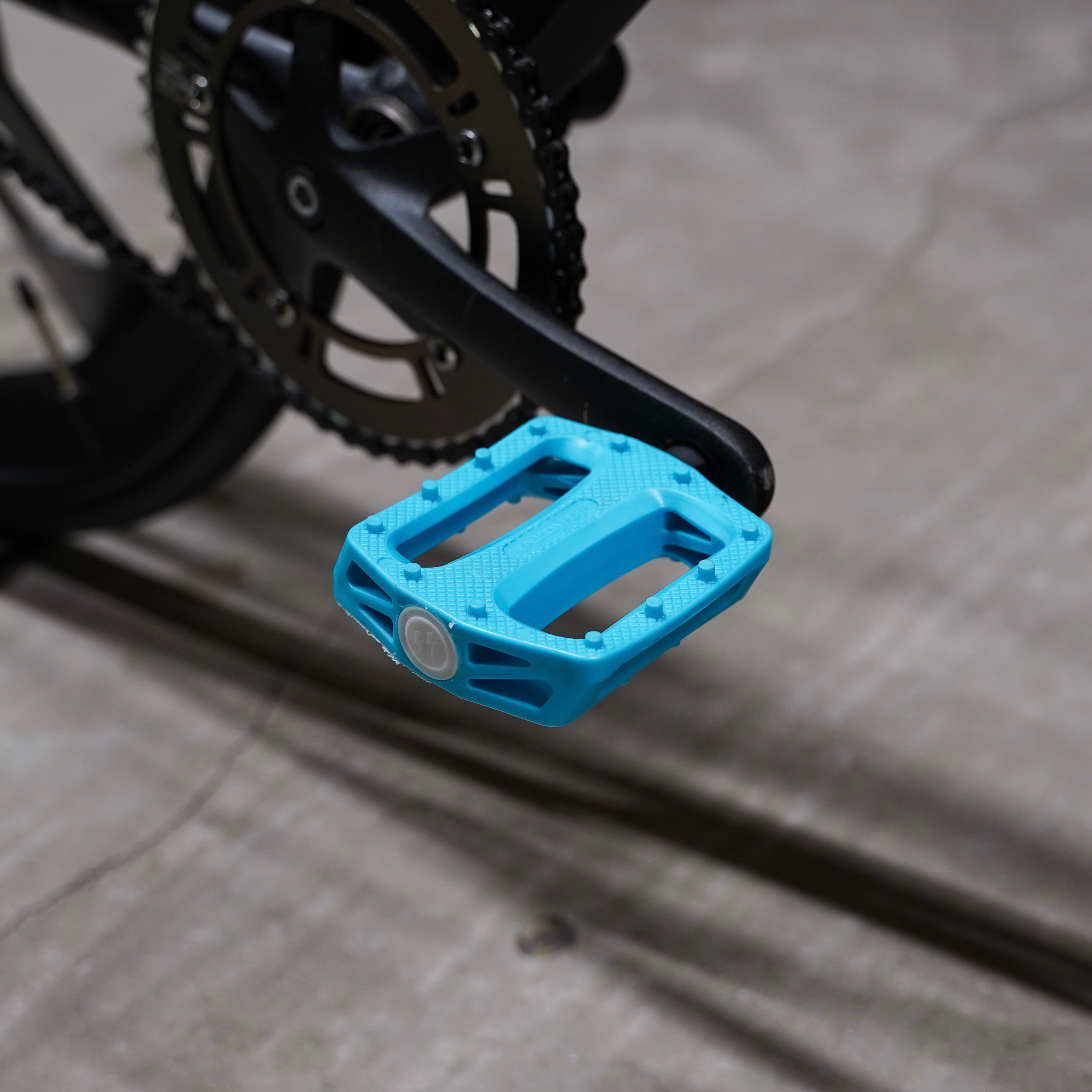 【FUN】CHAMELEON Nylon Pedal -light blue-