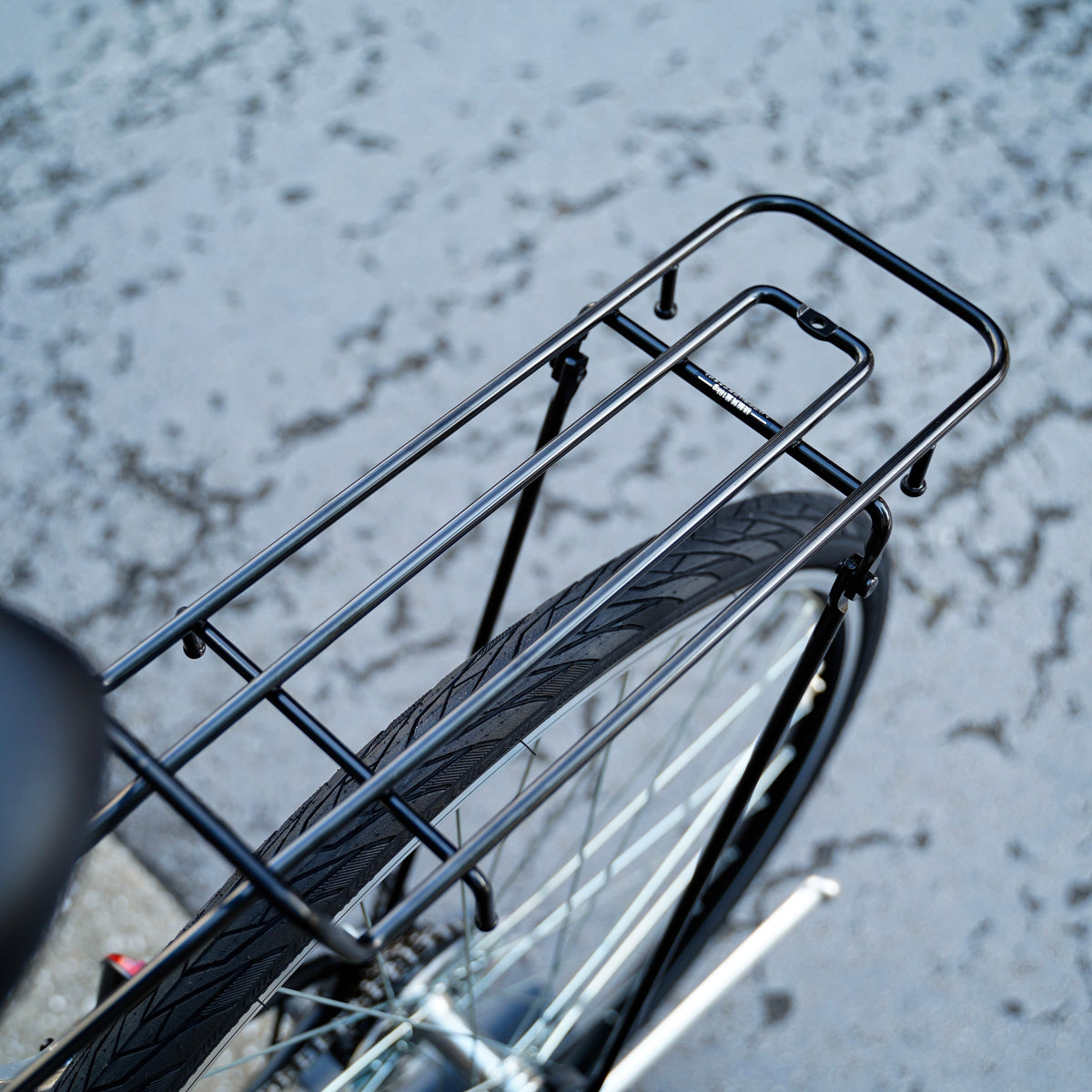 【LINKEY】SLIM Rear Carrier -Black-