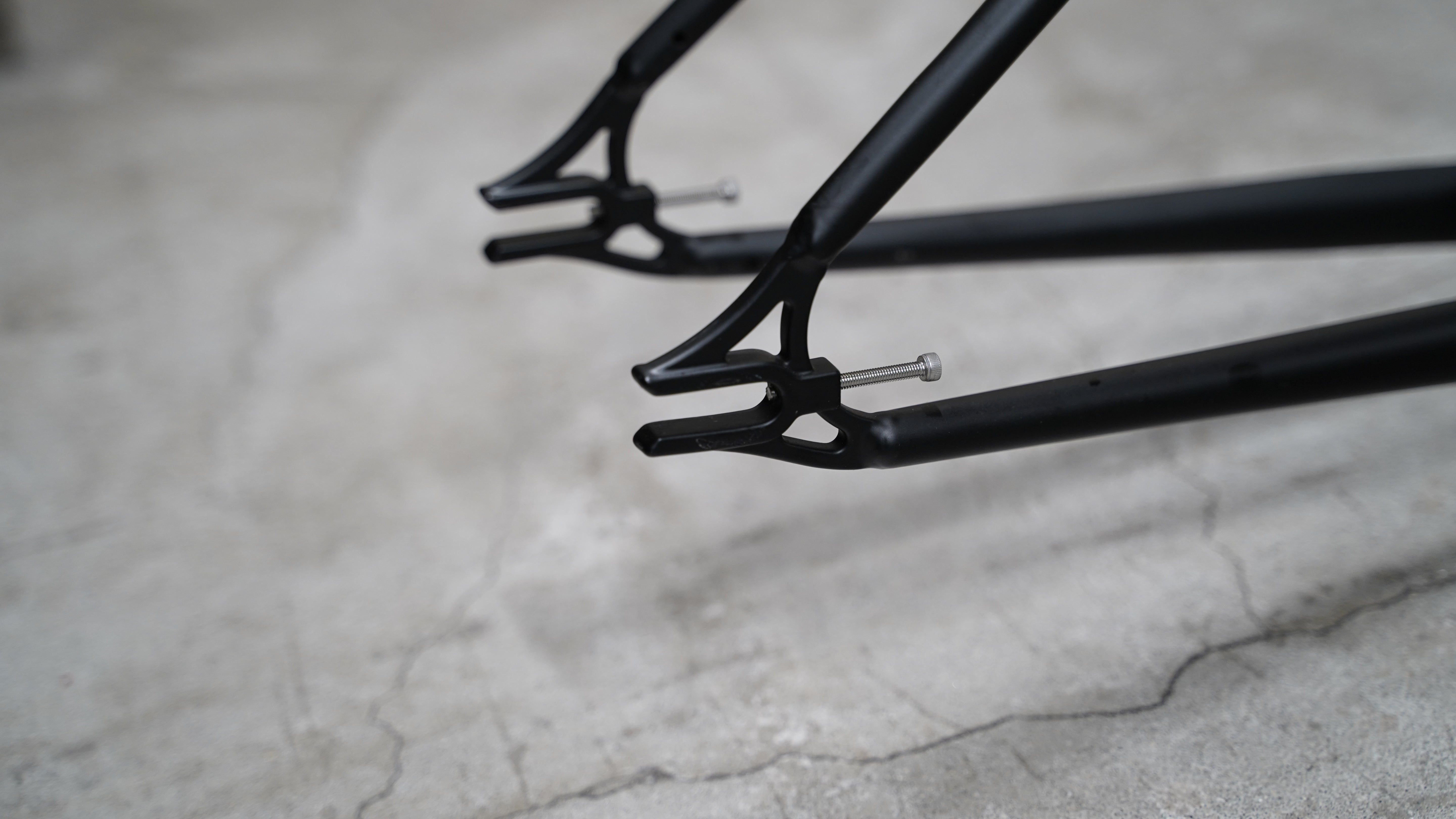 【FUN】ANGUS STREET Frame -Mat Black-