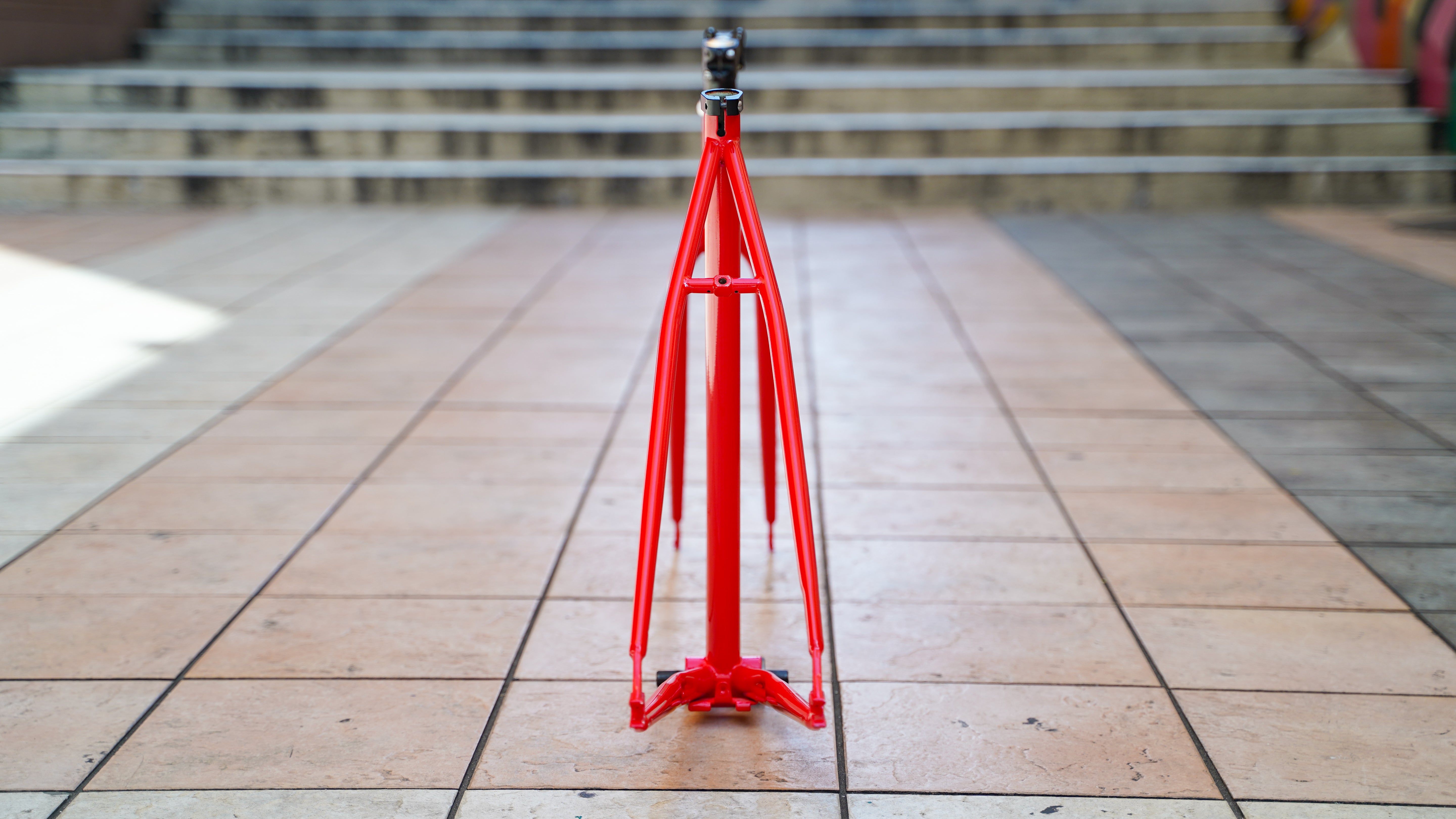 【FUN】ANGUS FLAT Frame -Gloss Red-