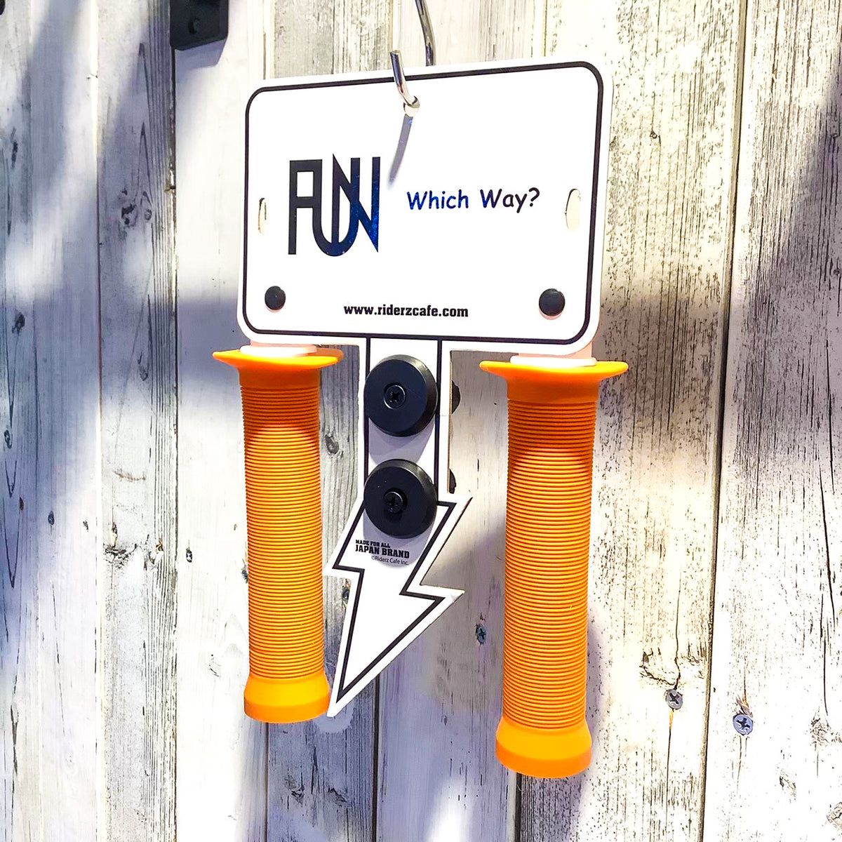 【FUN】SPIRAL Grip -orange-