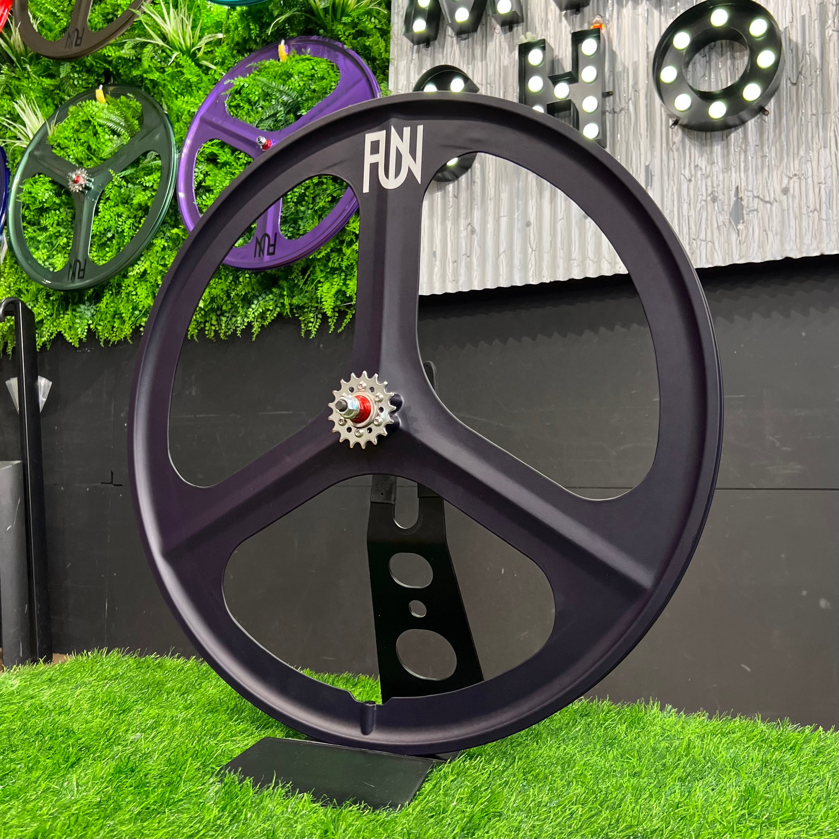 WHEEL FULL PAINT -MAT BLACK- No.001