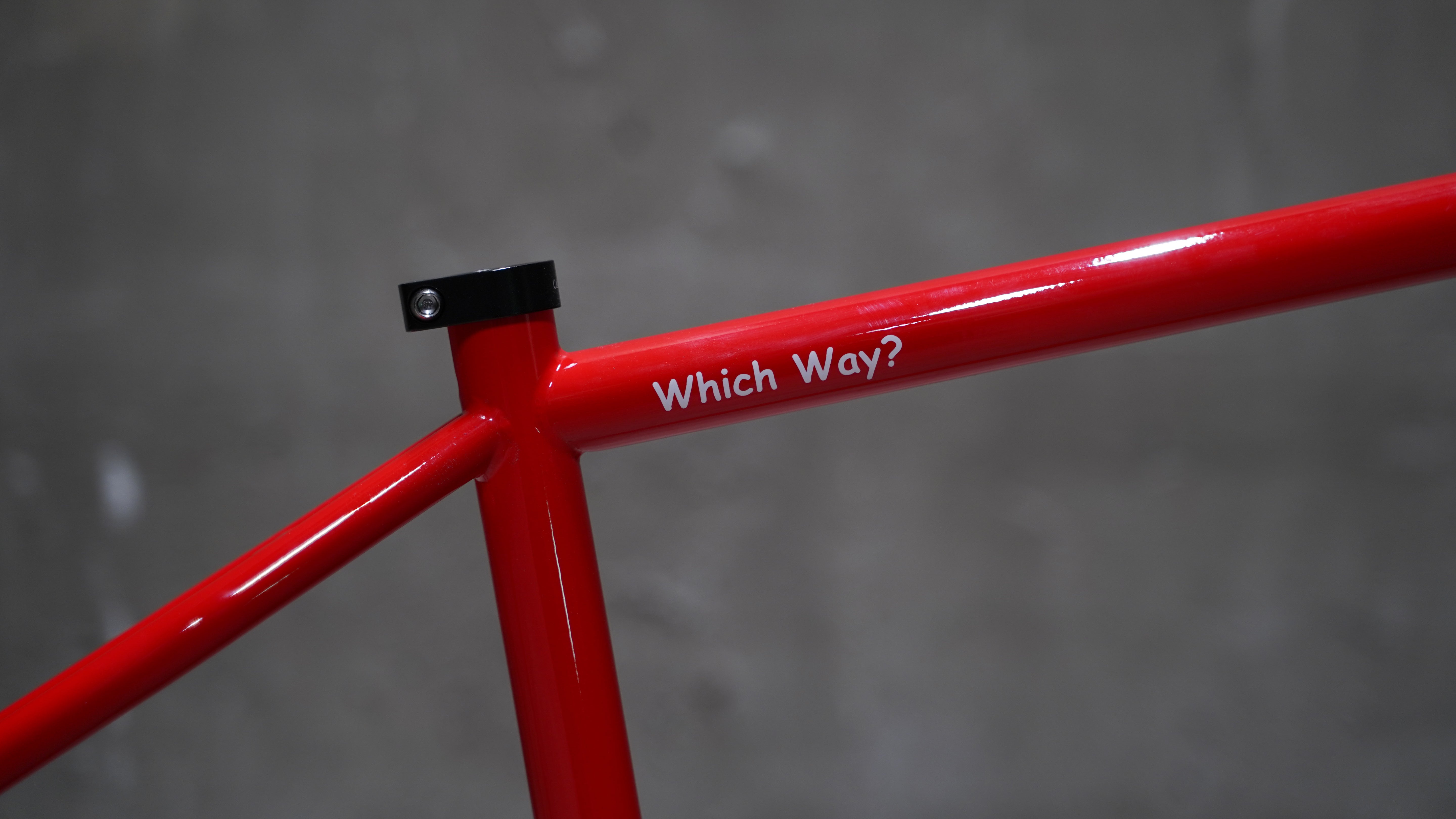 【FUN】ANGUS STREET Frame -Gloss Red-