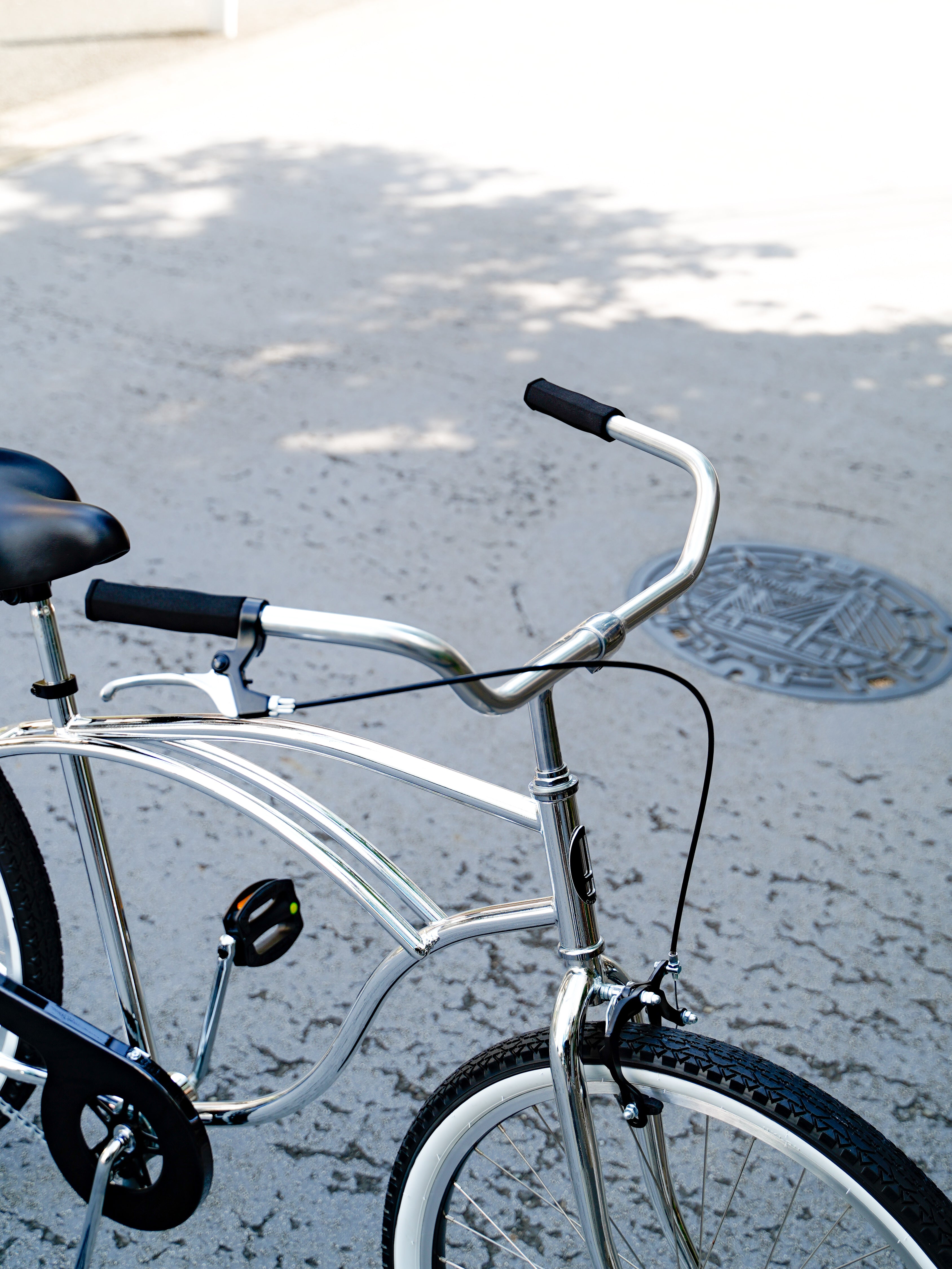 【EM CYCLES】BC101! 26 CRUISER  -Polish Silver-