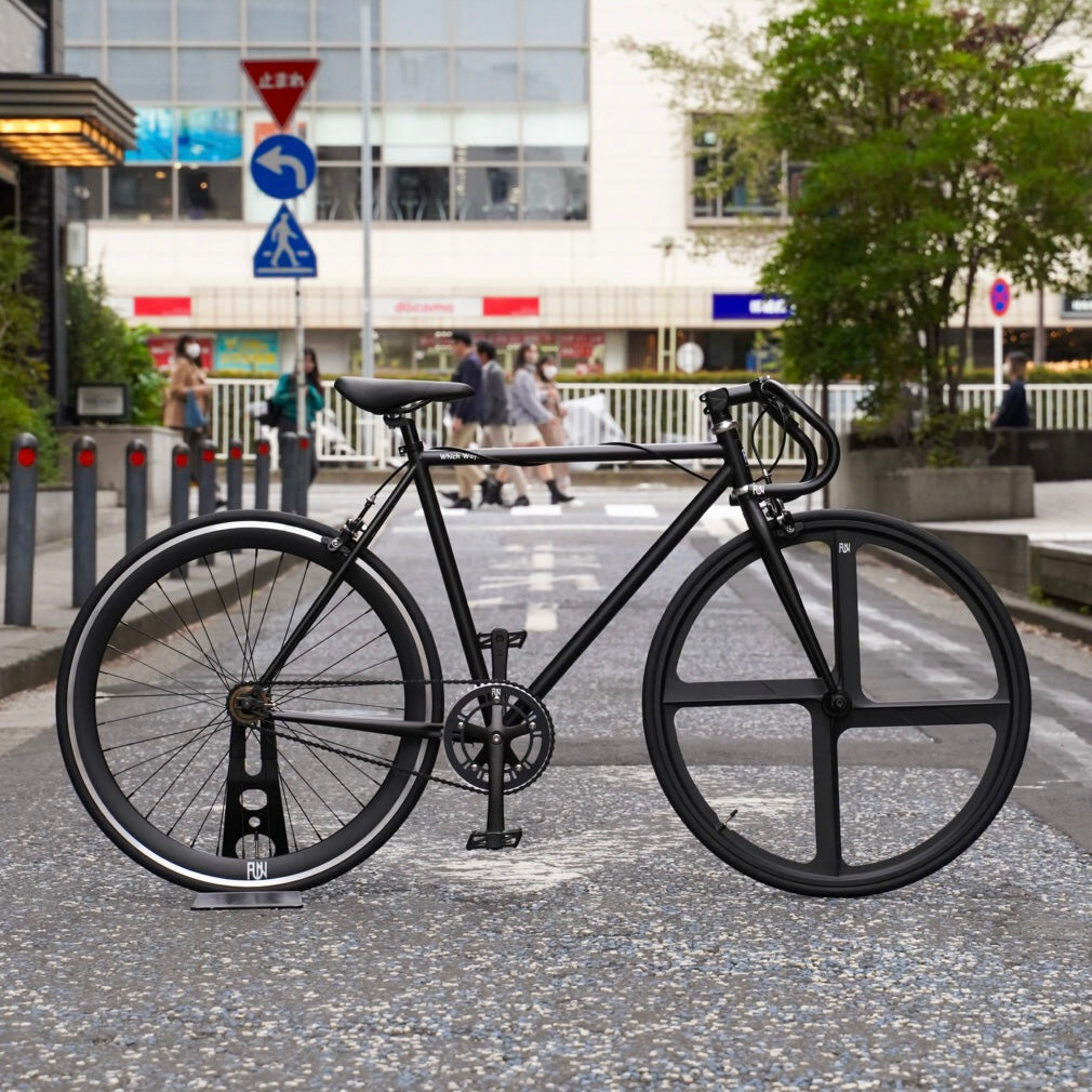 【FUN】ANGUS FLAT FRONT X4 Complete Bike -black-