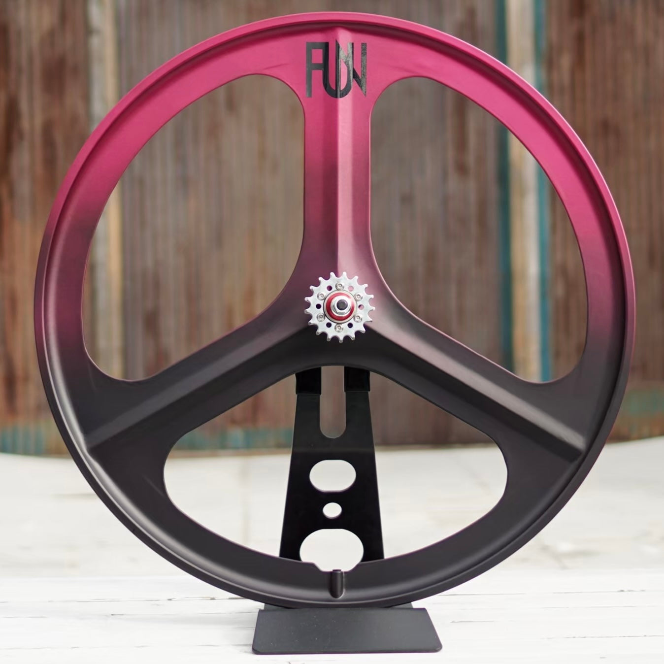 WHEEL GRAD PAINT -MAT PINK/BLACK - No.011