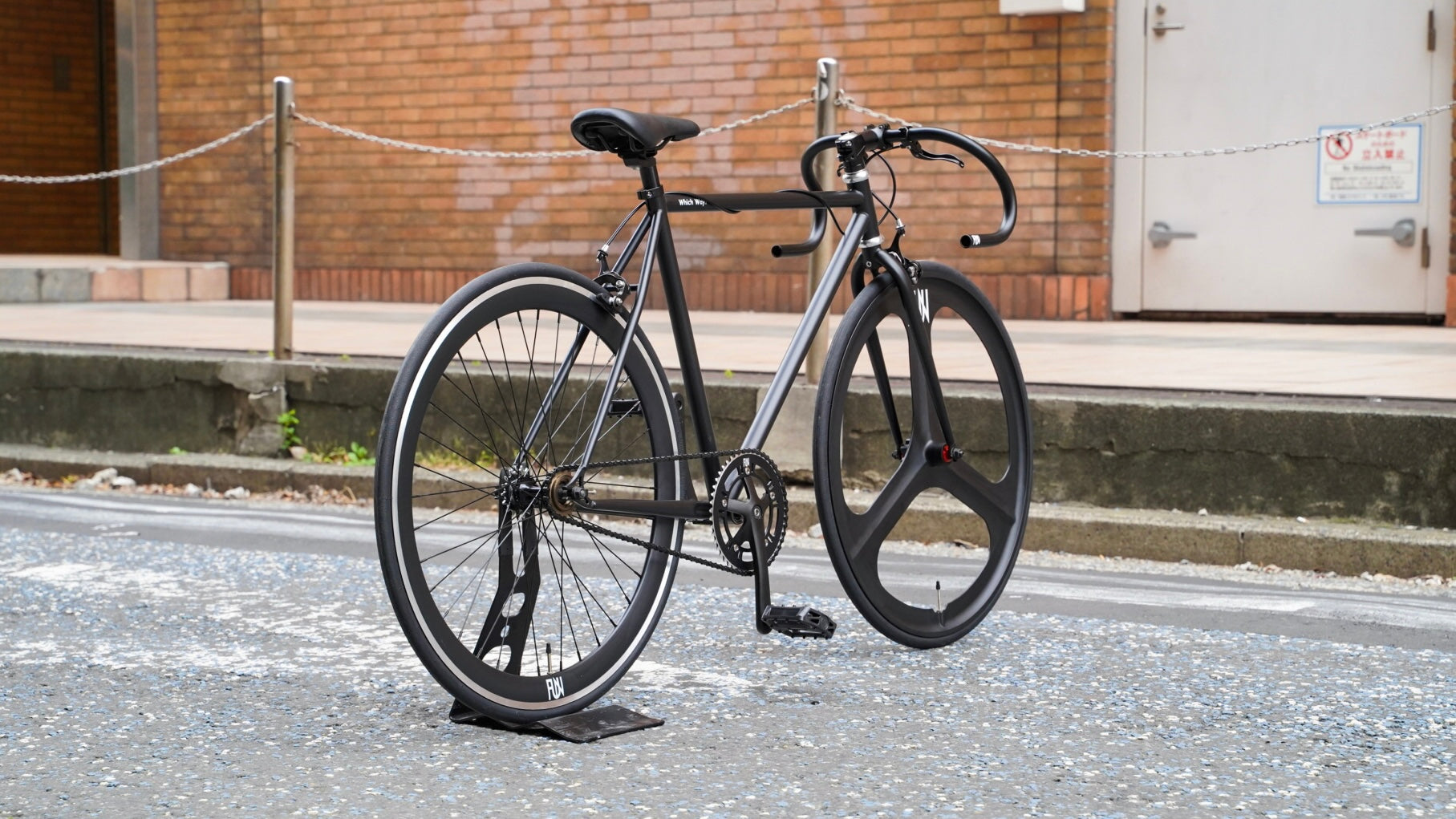 【FUN】ANGUS FLAT FRONT Z3 Complete Bike -black-