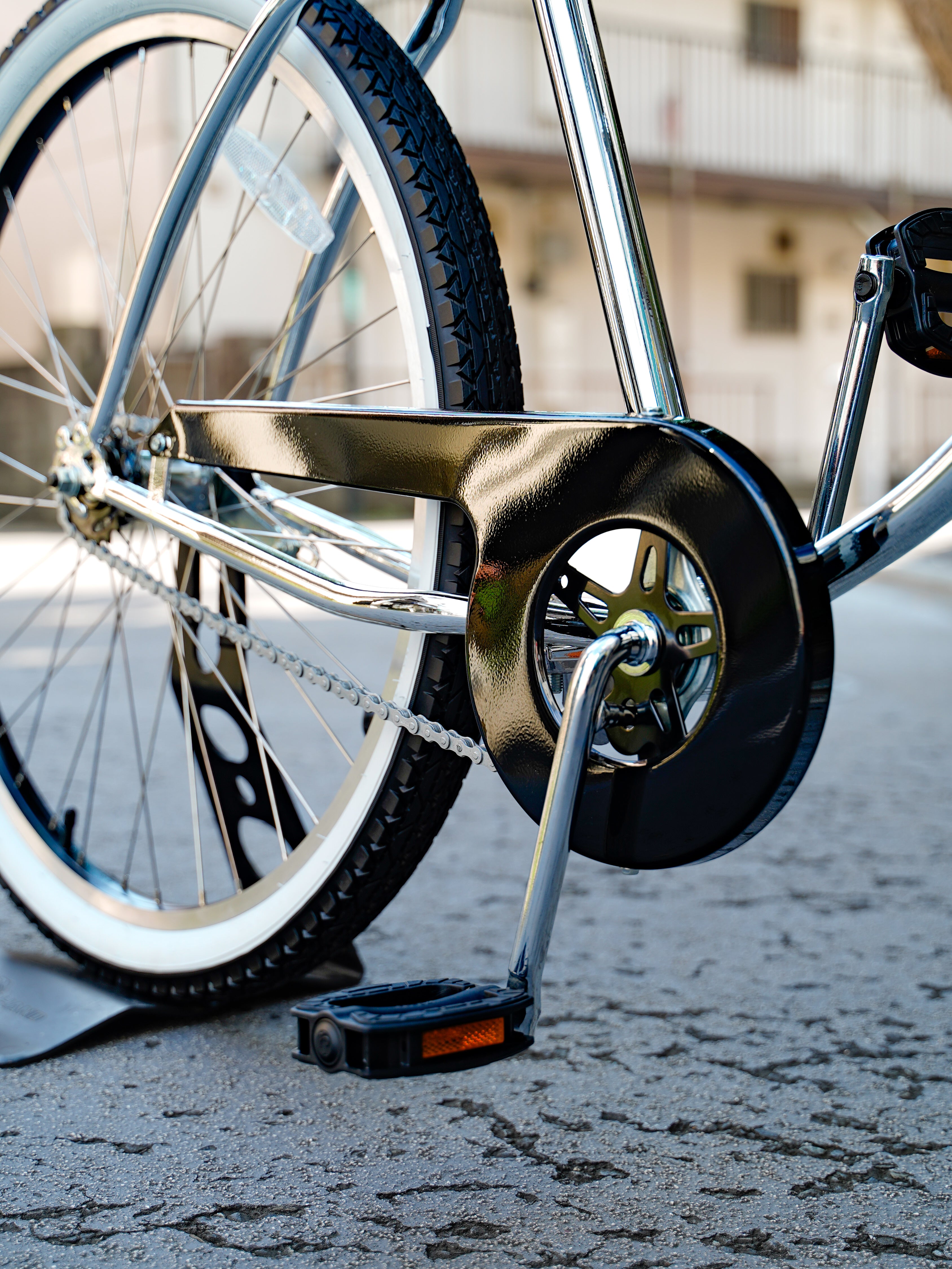 【EM CYCLES】BC101! 26 CRUISER  -Polish Silver-