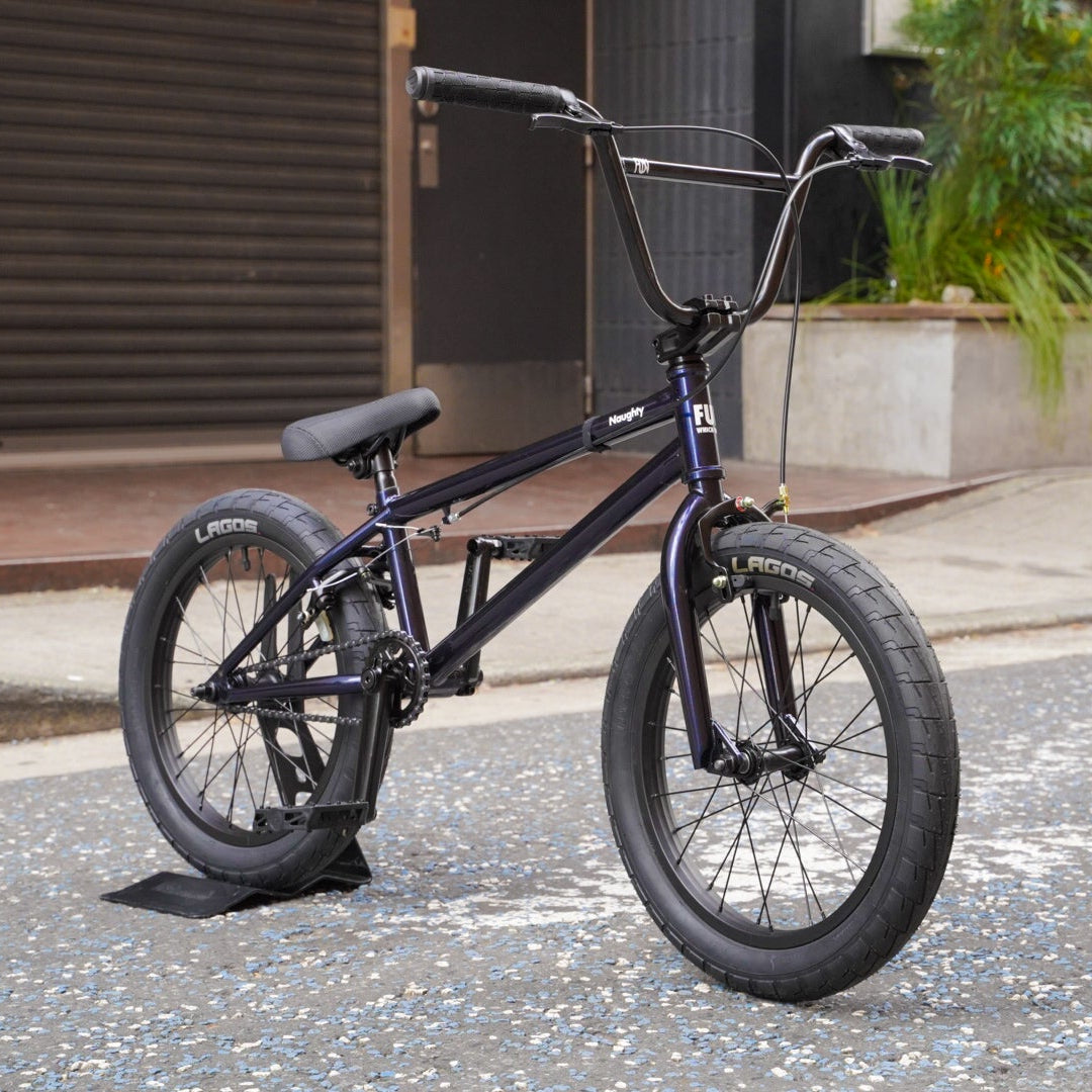 【FUN】BMX18 NAUGHTY Complete Bike -black-