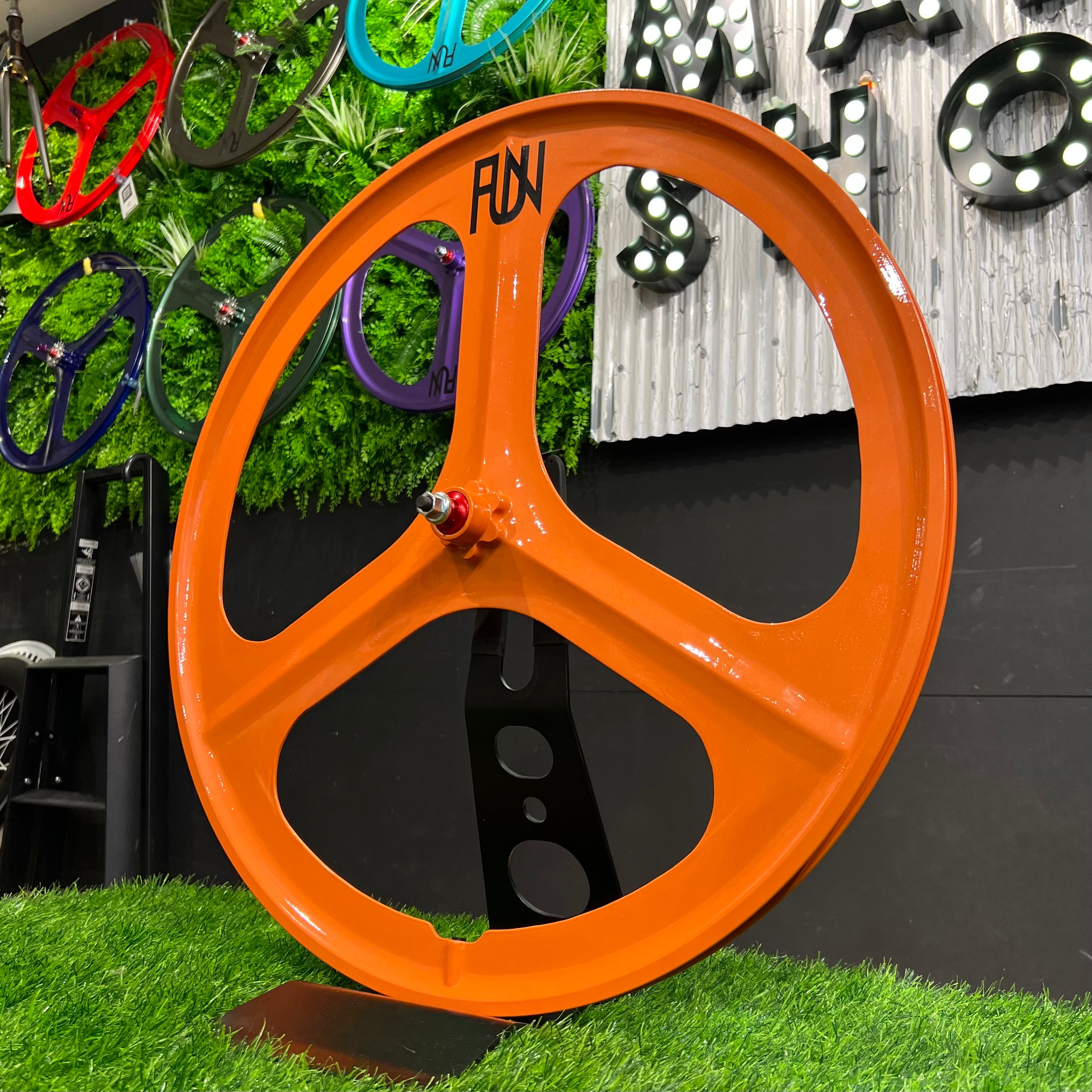 WHEEL FULL PAINT -GLOSS ORANGE- No.002