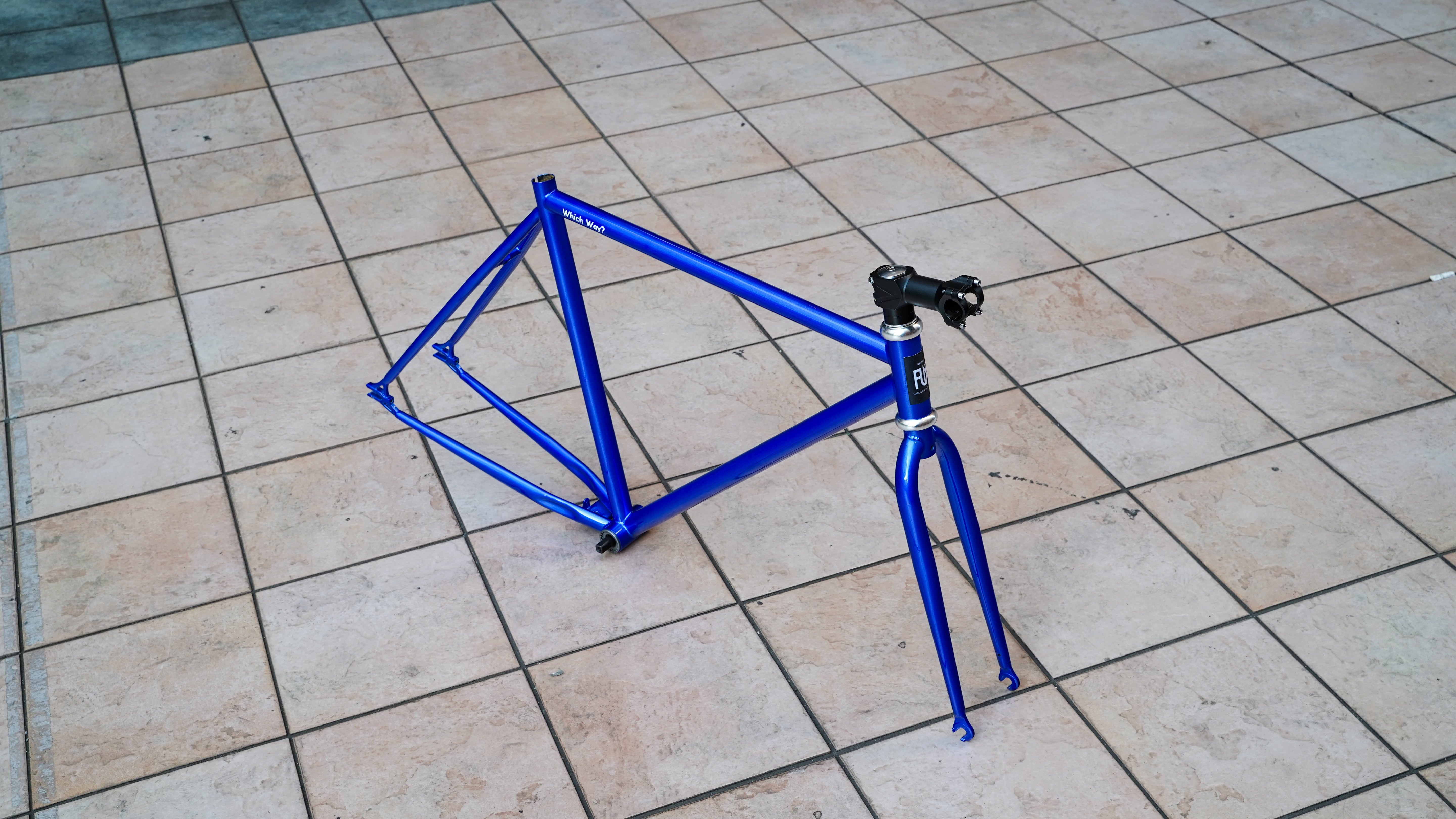 【FUN】ANGUS FLAT Frame -Gloss Blue-