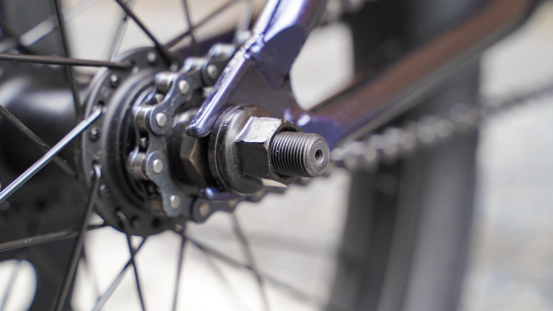 【FUN】BMX18 NAUGHTY Complete Bike -black-