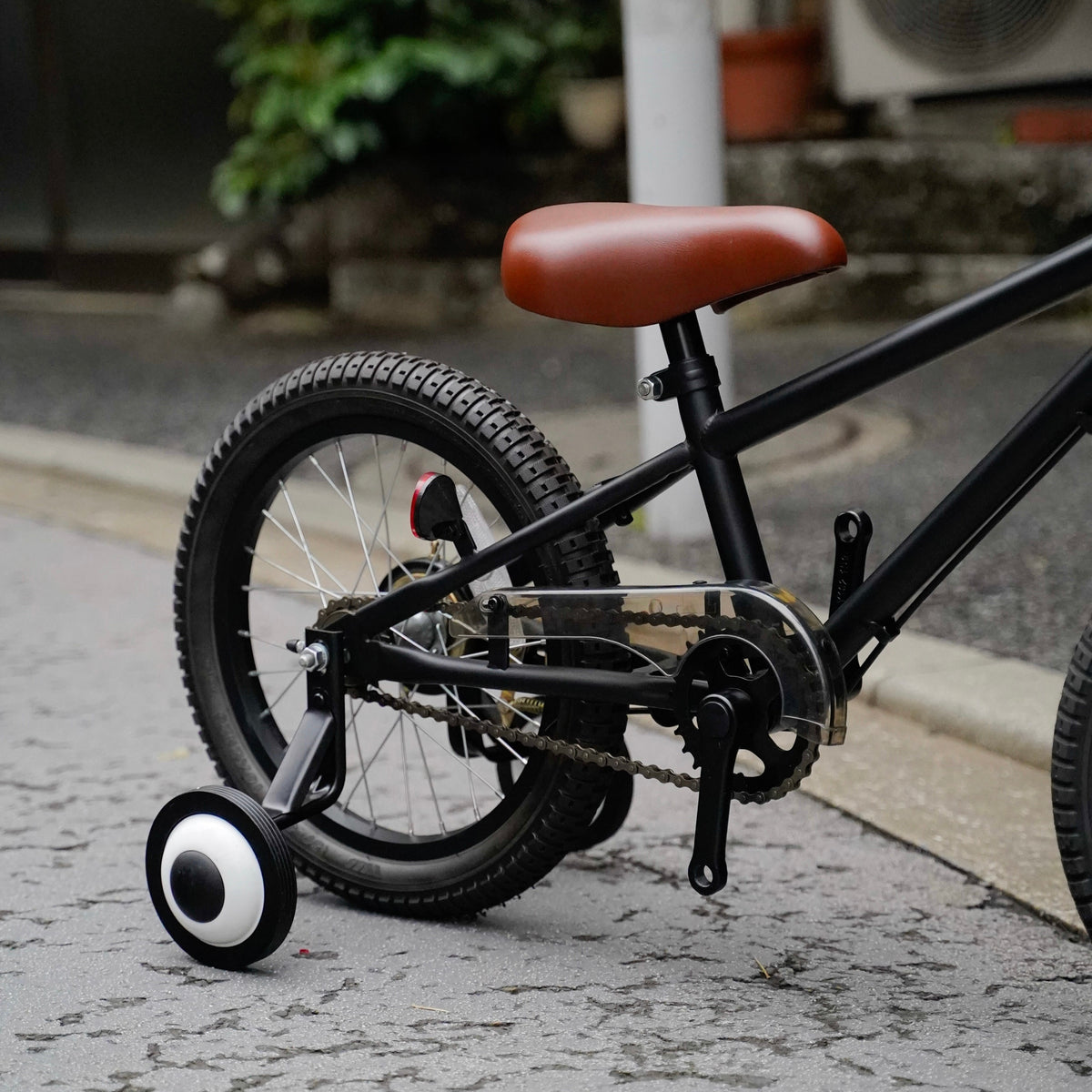 【LINKEY】 キッズバイク用 補助輪 -Black-