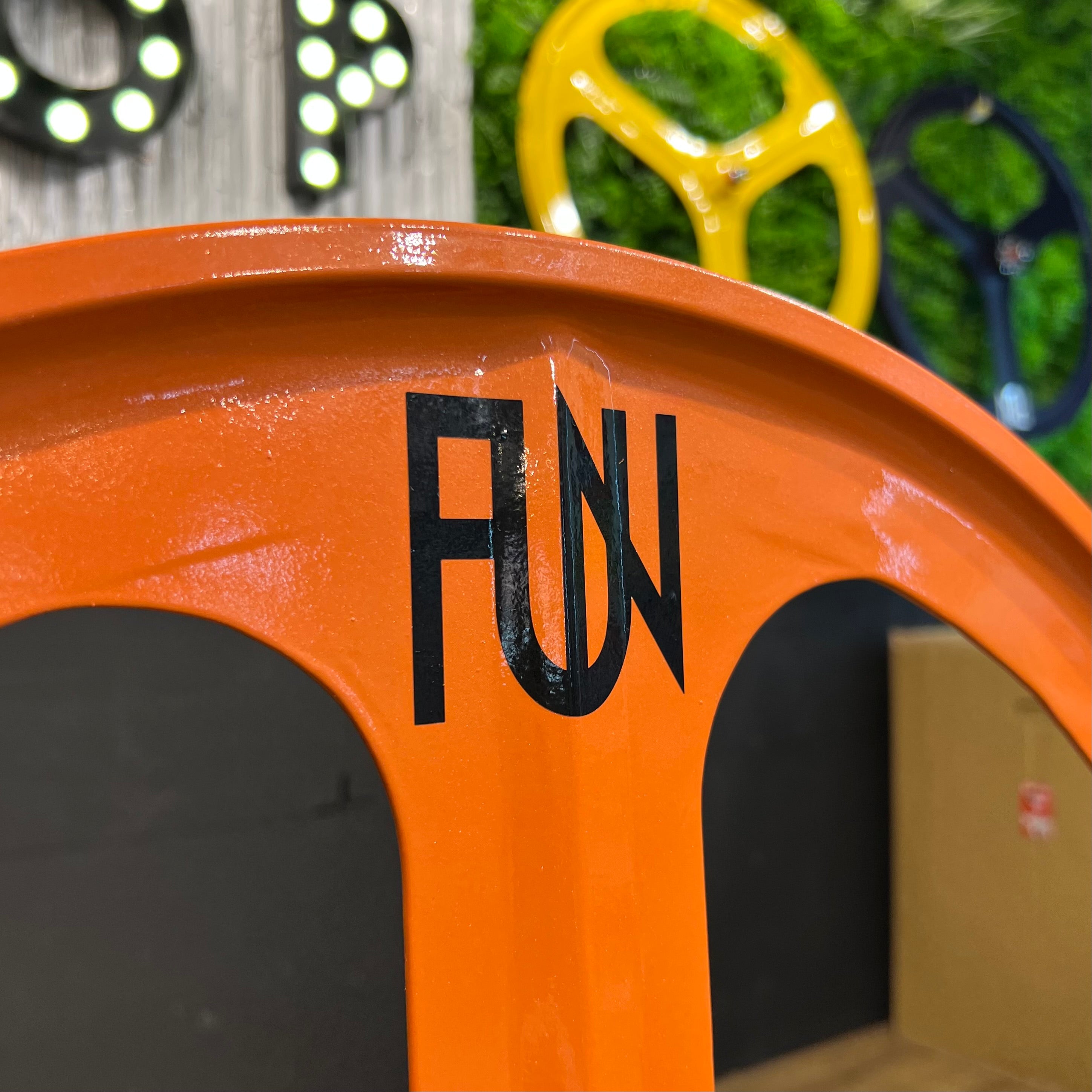 WHEEL FULL PAINT -GLOSS ORANGE- No.002
