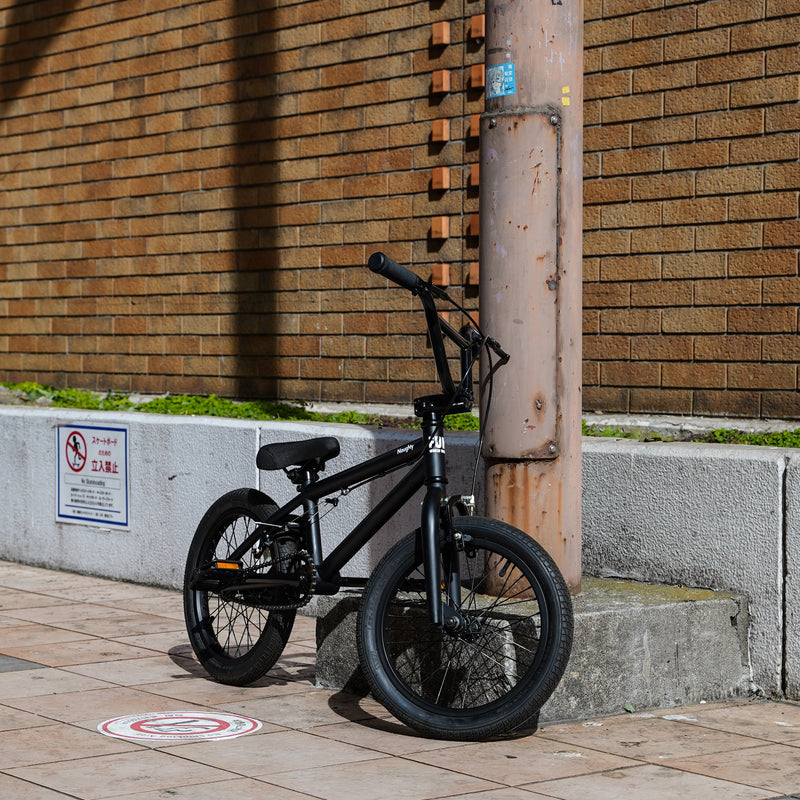 【FUN】BMX16 NAUGHTY Complete Bike -black-