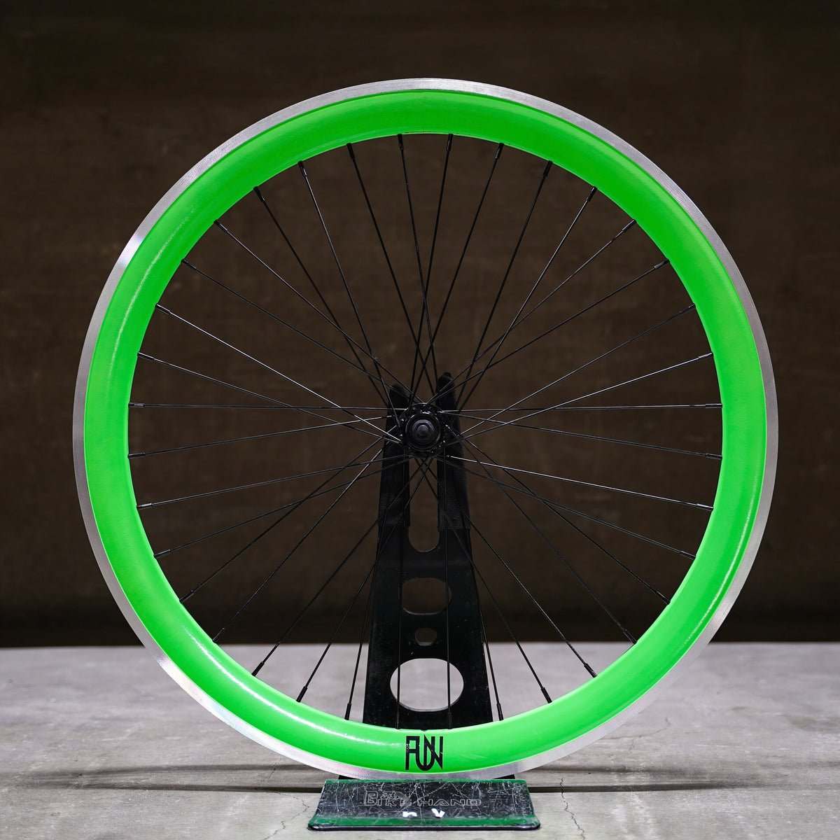 【FUN】CHAMELEON Front Wheel -green-