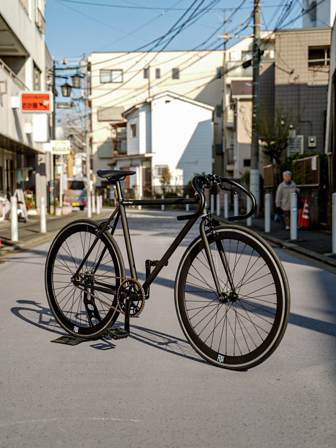 FUN】ANGUS FLAT Complete Bike -Mat black-