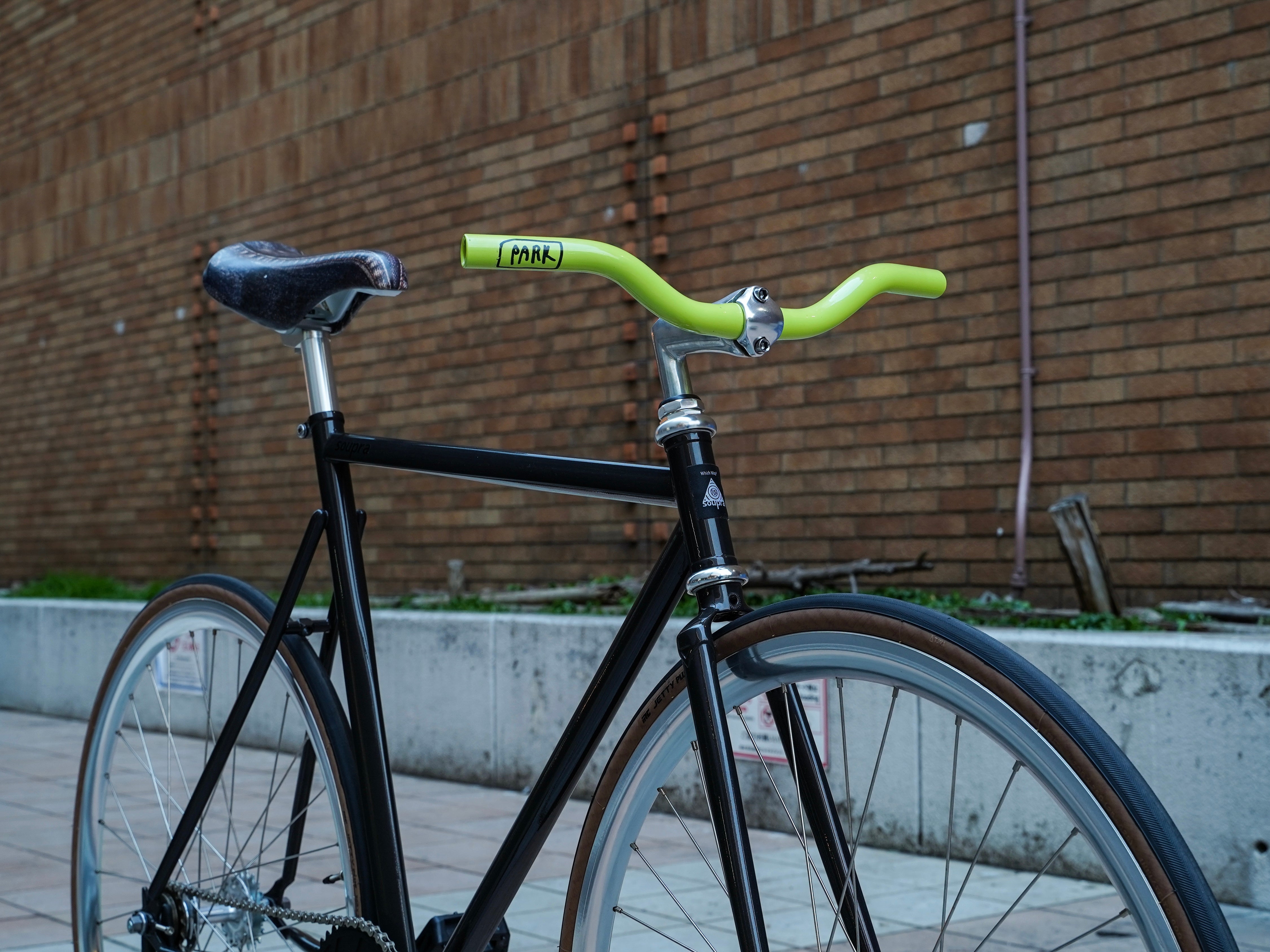 【FUN】PARK RISER Handle -Lime green -