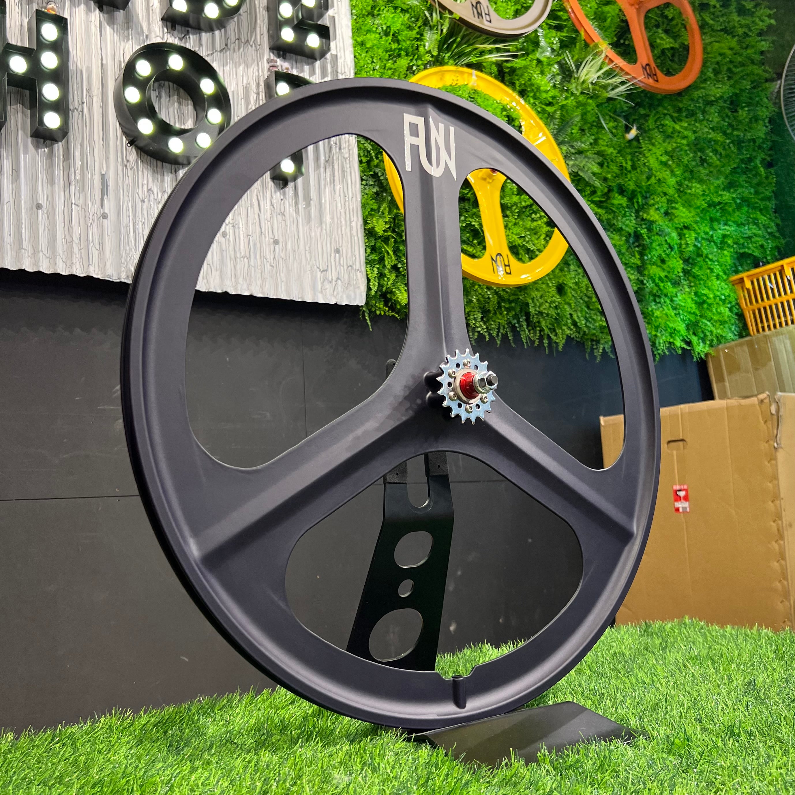 WHEEL FULL PAINT -MAT BLACK- No.001