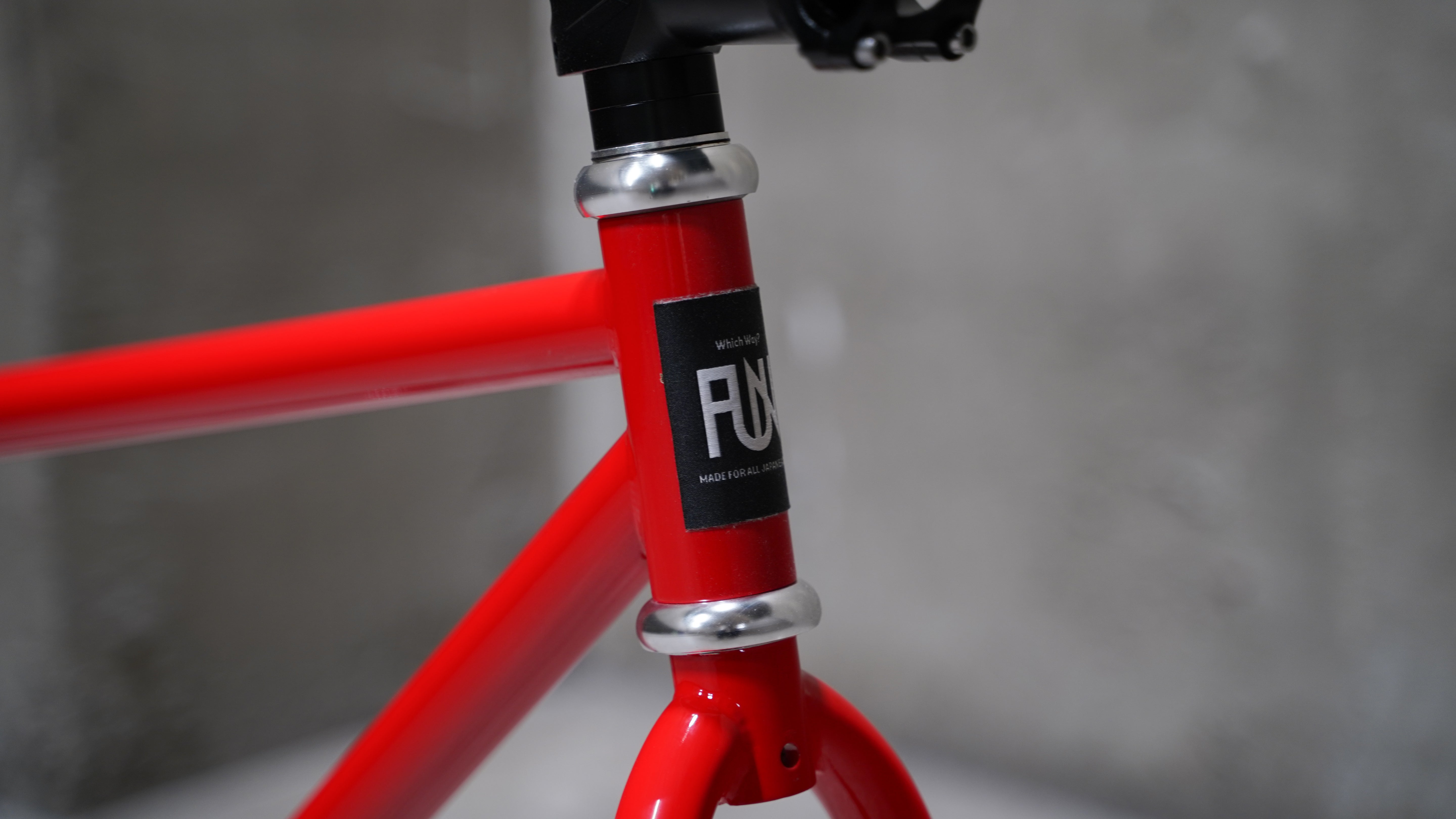 【FUN】ANGUS STREET Frame -Gloss Red-