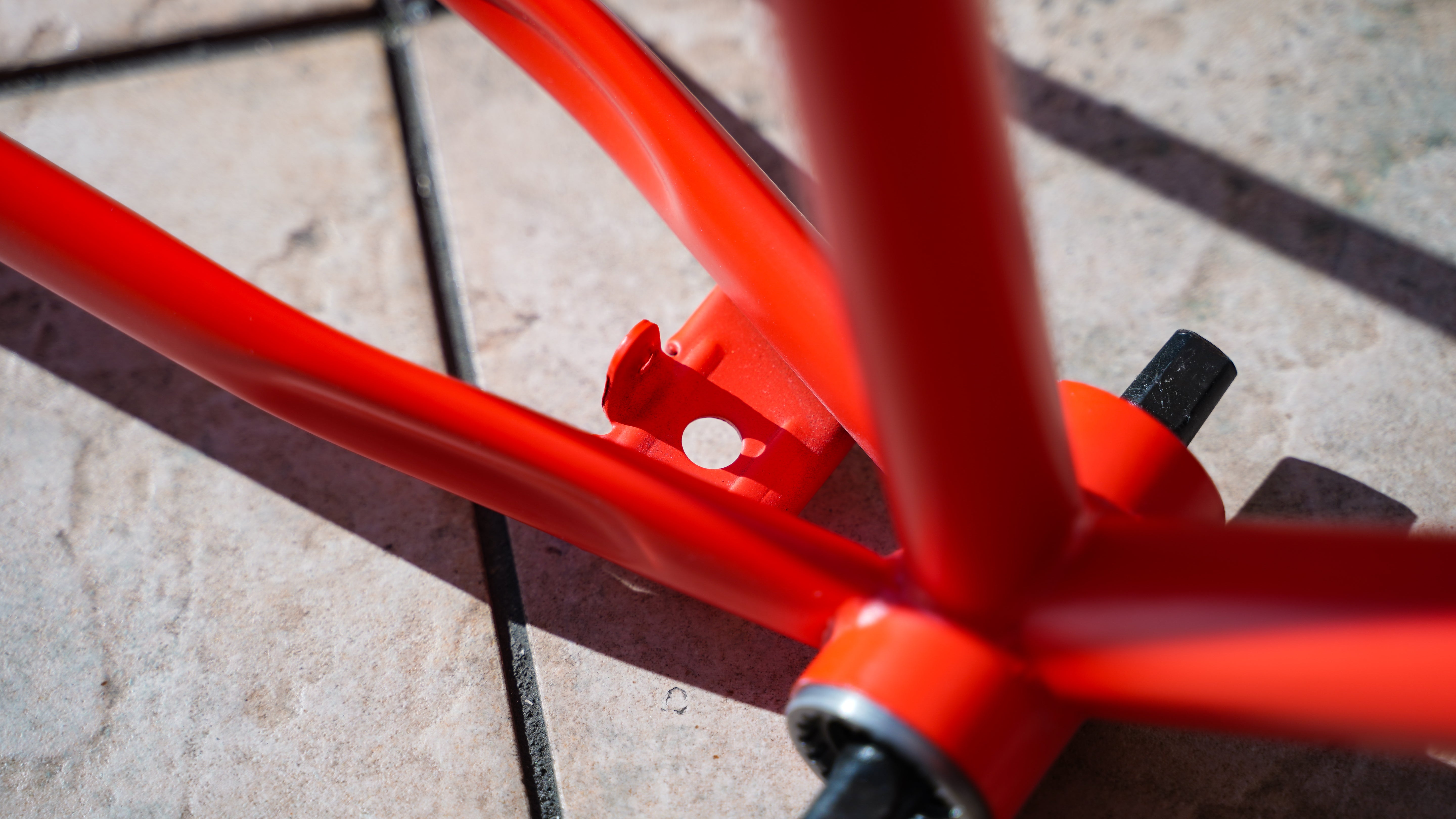 【FUN】ANGUS FLAT Frame -Mat Orange-