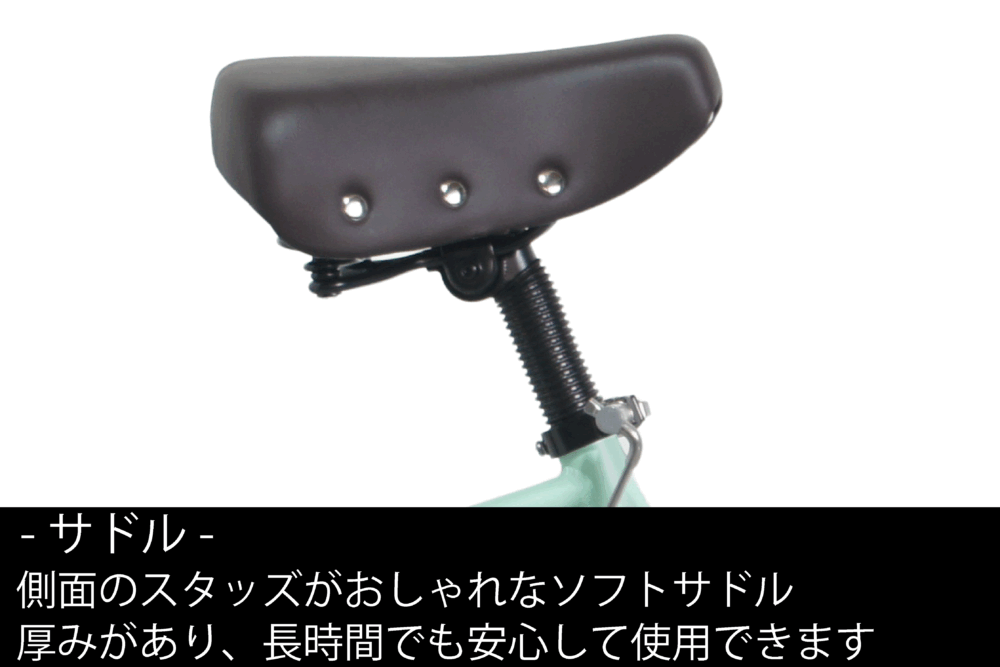 【CYCOO】REFNA PAL 電動アシスト自転車 -Ryokucha-