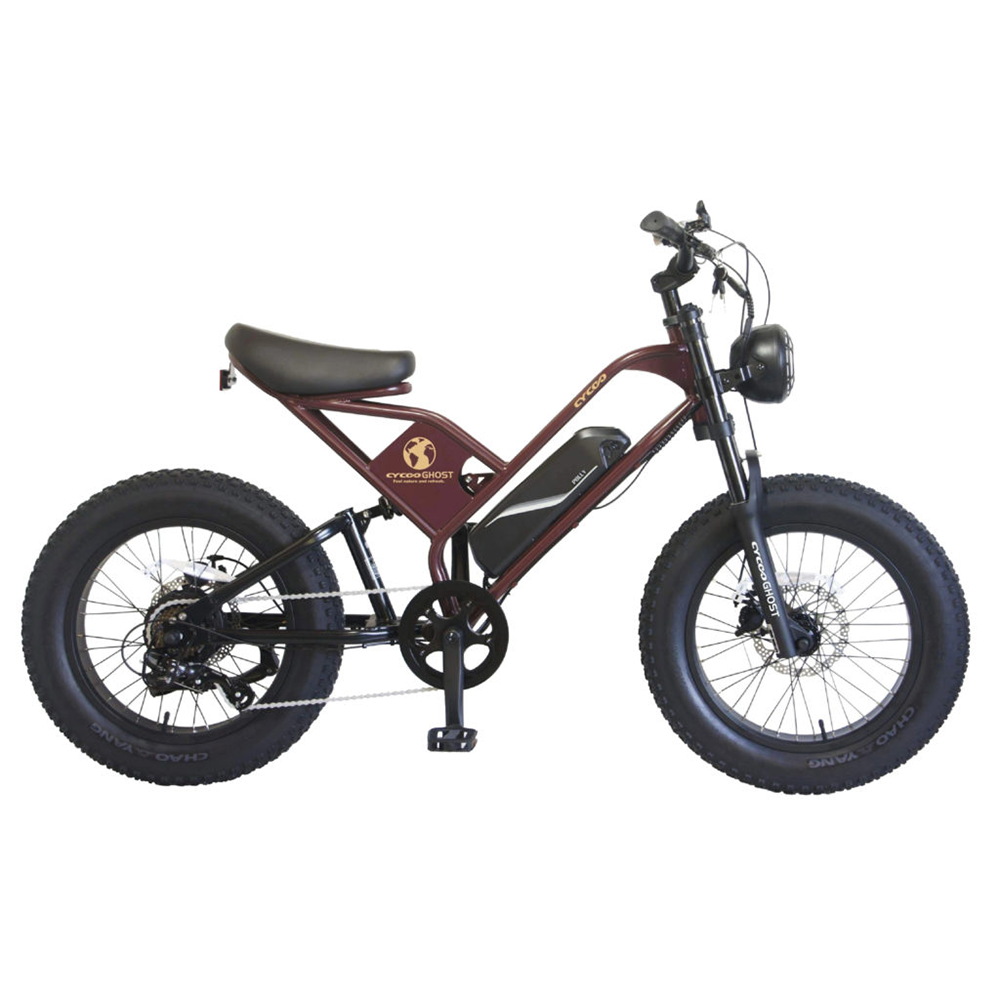 【CYCOO】GHOST 電動アシスト自転車 -Vintage Brown-
