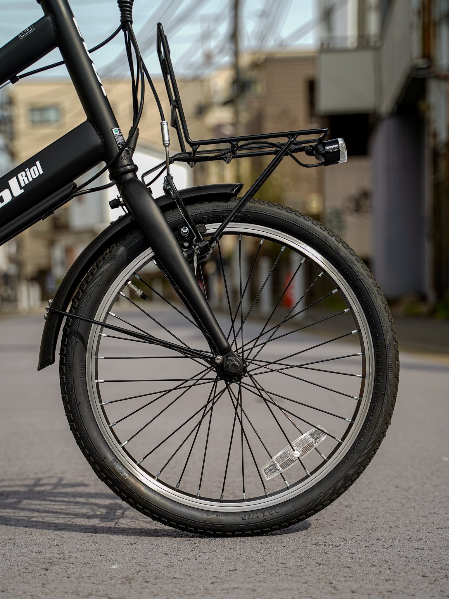 【EVOL】RIOL Electric Assist Complete Bike - Black - LINKEY CYCLE【EVOL】RIOL Electric Assist Complete Bike - Black - 