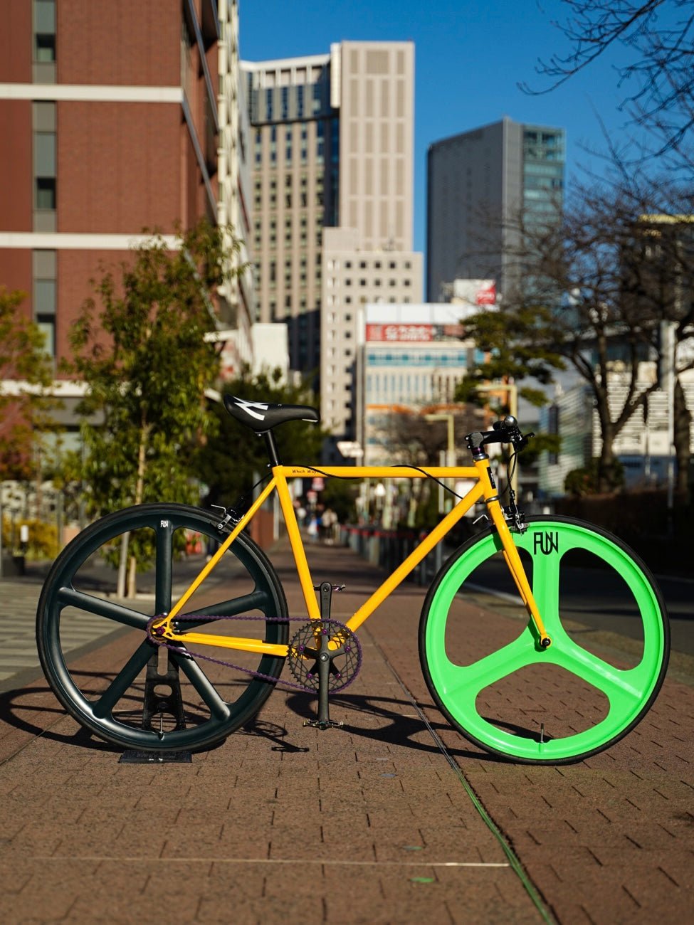 【カスタム】FUN Z3 バトンホイール フロント・リア 選択可 - LINKEY CYCLE【カスタム】FUN Z3 バトンホイール フロント・リア 選択可