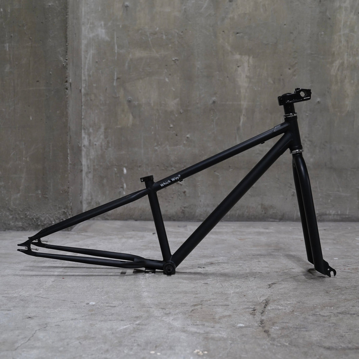 【FUN】ANGUS BMX Frame -Mat Black - LINKEY CYCLE【FUN】ANGUS BMX Frame -Mat Black-