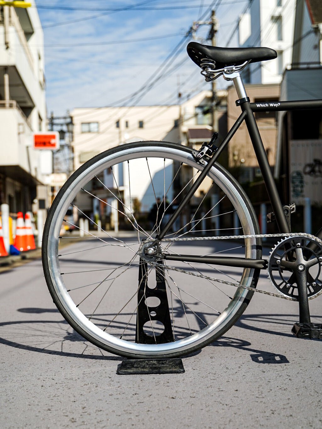 【FUN】ANGUS FLAT Complete Bike - Black Silver - LINKEY CYCLE【FUN】ANGUS FLAT Complete Bike - Black Silver - 