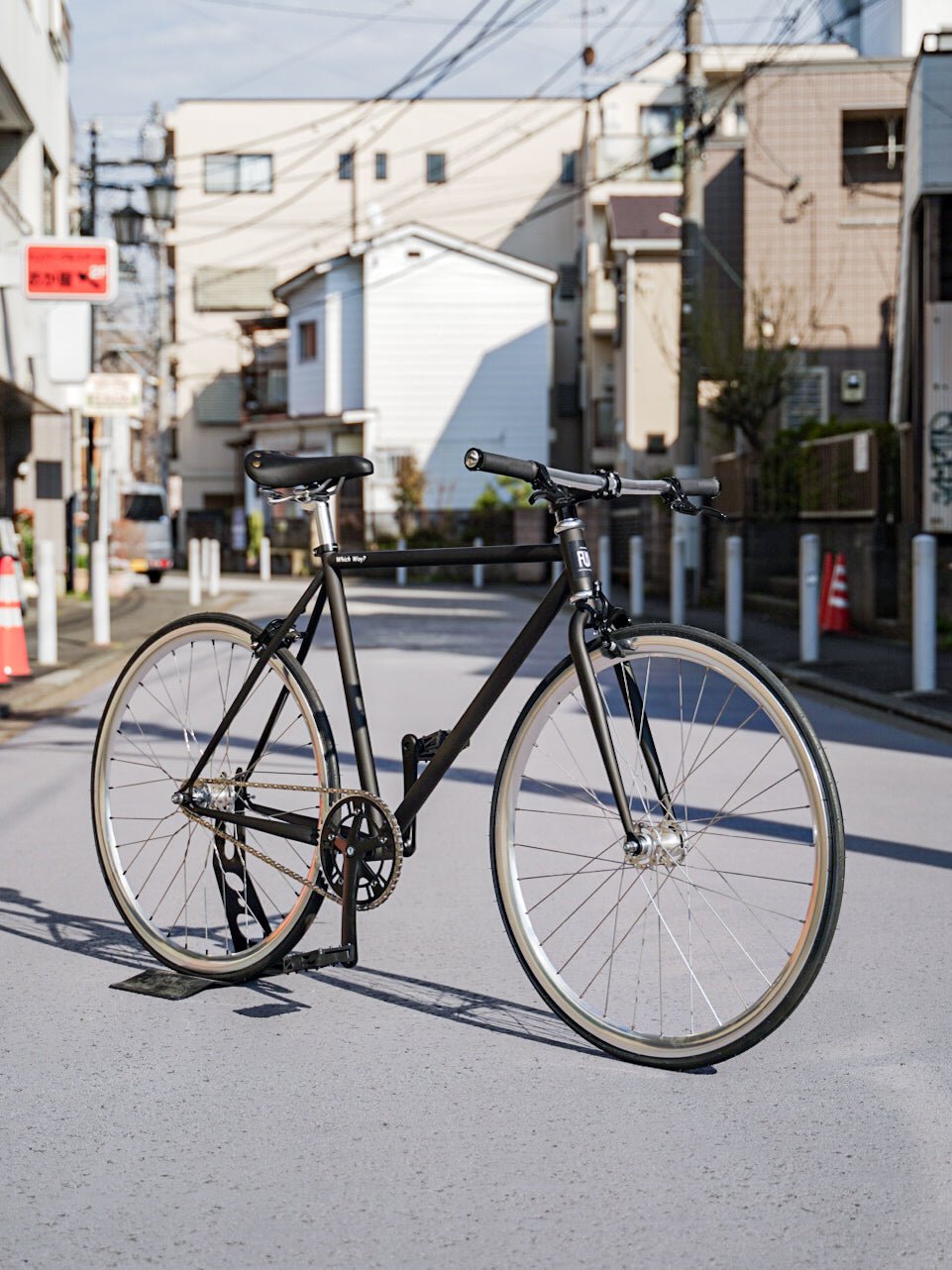 【FUN】ANGUS FLAT Complete Bike - Black Silver - LINKEY CYCLE【FUN】ANGUS FLAT Complete Bike - Black Silver - 