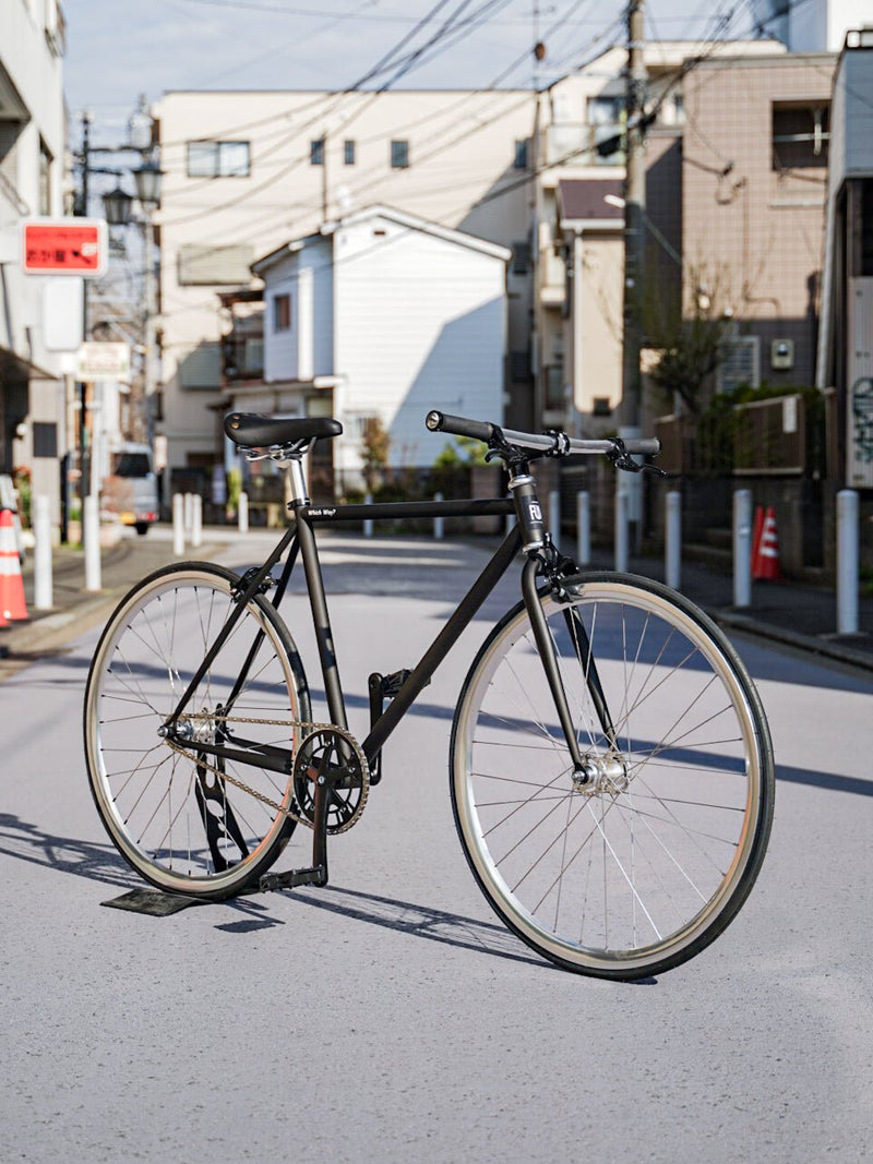 【FUN】ANGUS FLAT Complete Bike - Black Silver - LINKEY CYCLE【FUN】ANGUS FLAT Complete Bike - Black Silver - 