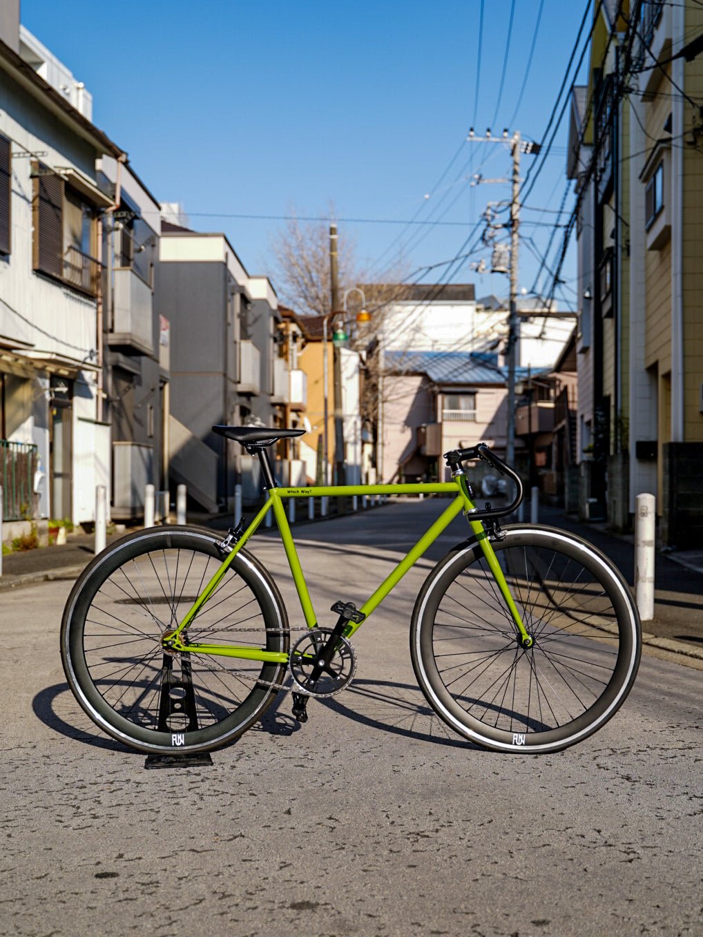 【FUN】ANGUS FLAT Complete Bike - Gloss Green - LINKEY CYCLE【FUN】ANGUS FLAT Complete Bike - Gloss Green - 