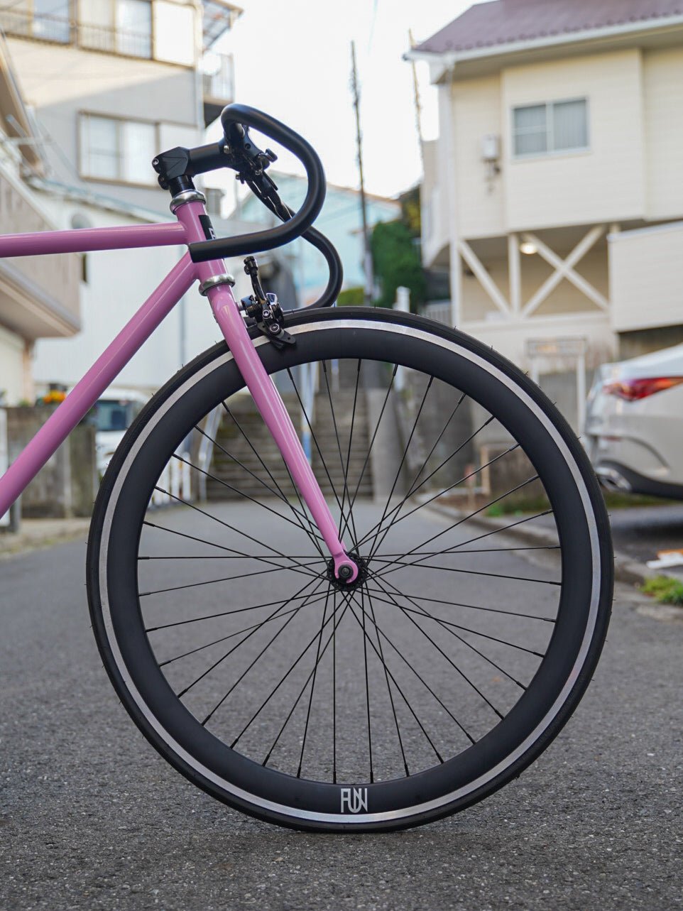 【FUN】ANGUS FLAT Complete Bike - Gloss Pink - LINKEY CYCLE【FUN】ANGUS FLAT Complete Bike - Gloss Pink - 