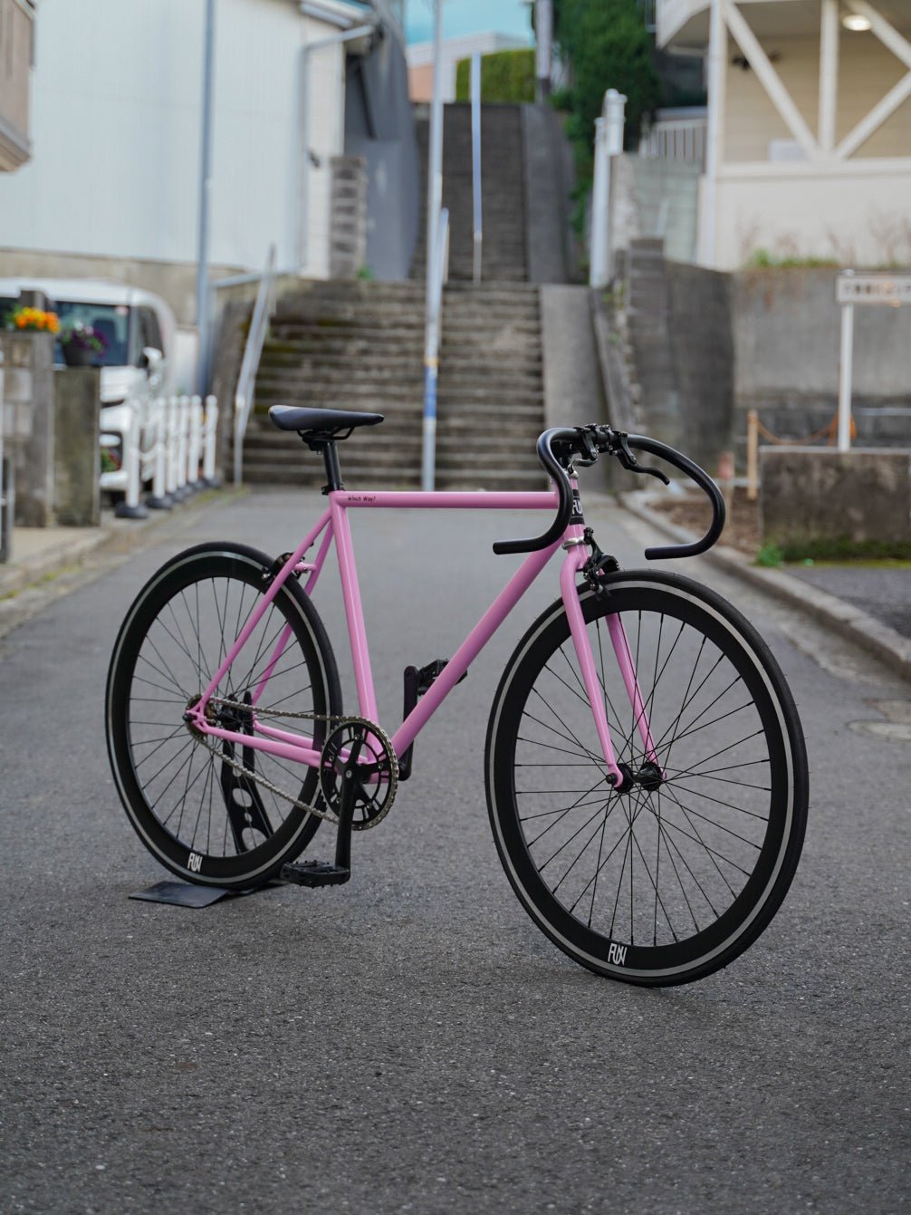 FUN】ANGUS FLAT Complete Bike -Gloss Pink-