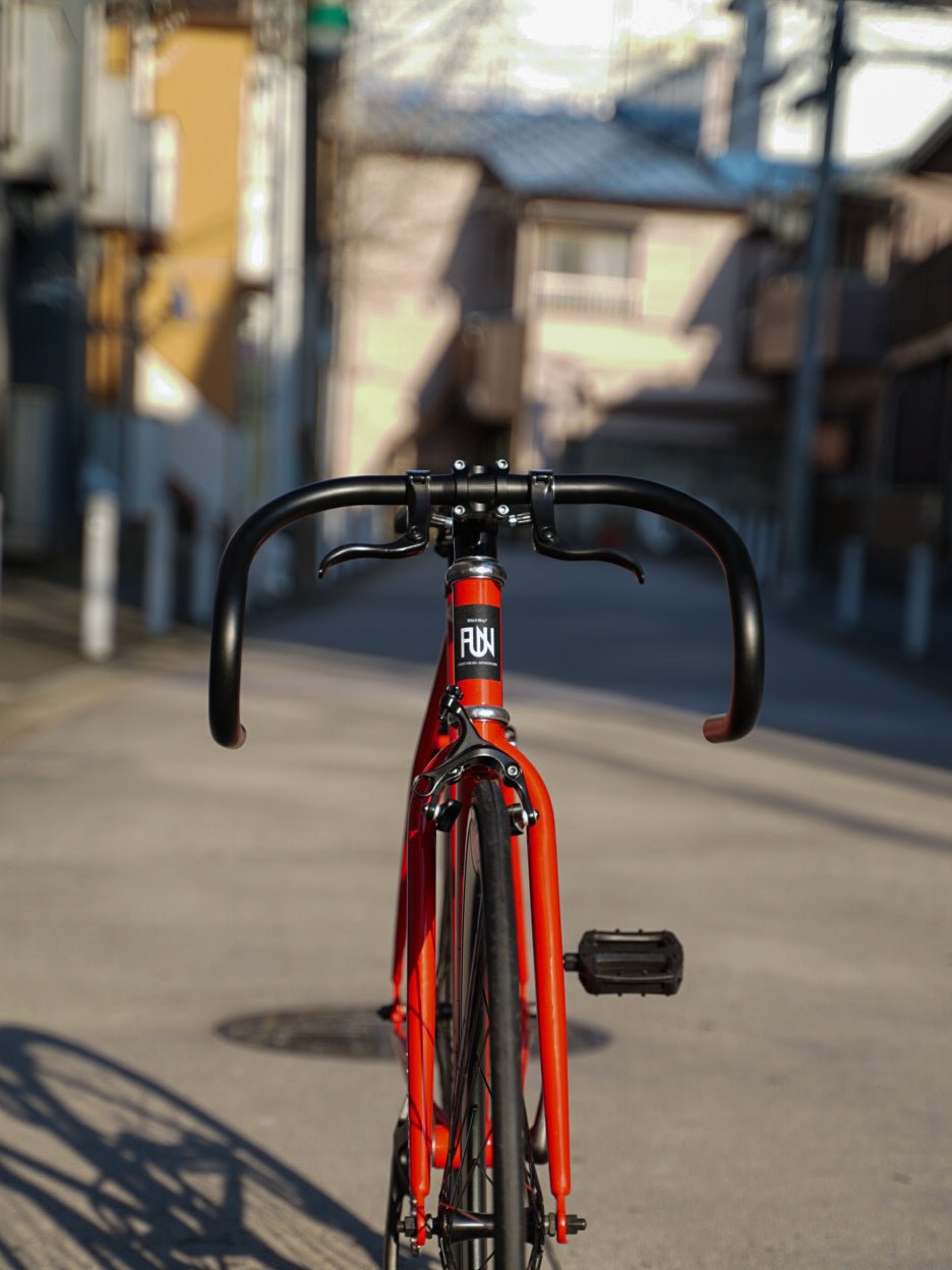 【FUN】ANGUS FLAT Complete Bike -Gloss Red - LINKEY CYCLE【FUN】ANGUS FLAT Complete Bike -Gloss Red-